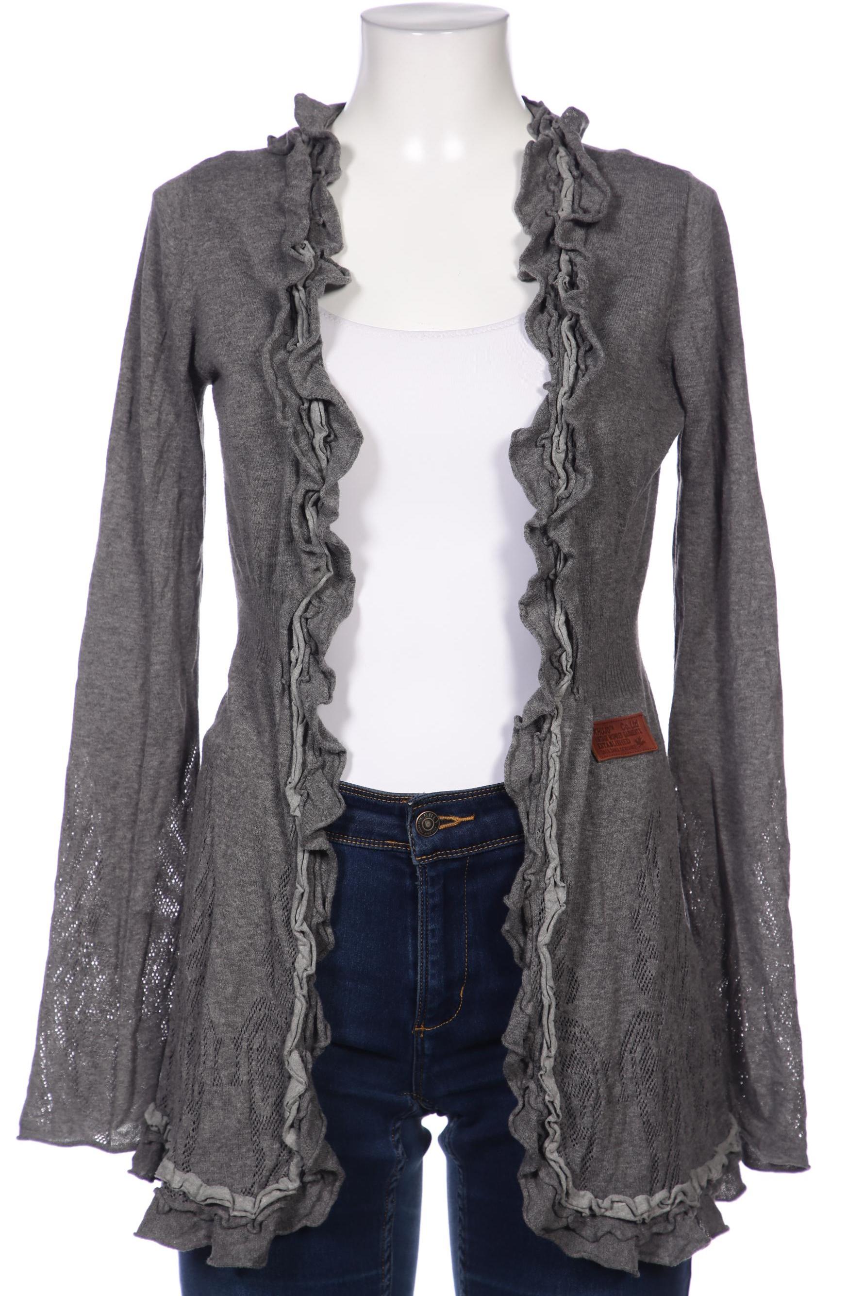

Khujo Damen Strickjacke, grau, Gr. 42