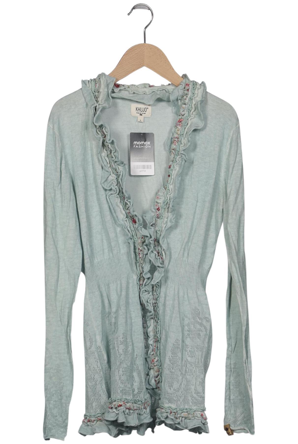 

Khujo Damen Strickjacke, hellblau, Gr. 42