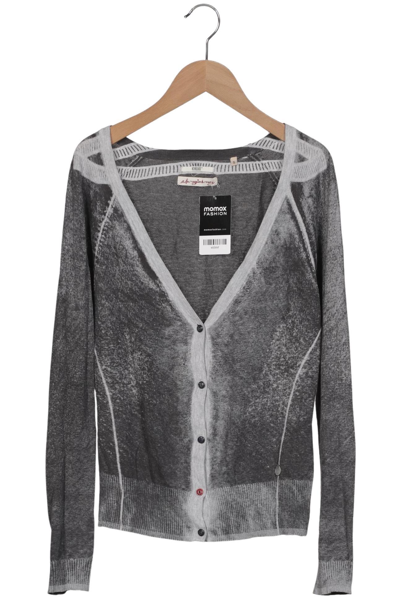 

Khujo Damen Strickjacke, grau, Gr. 36