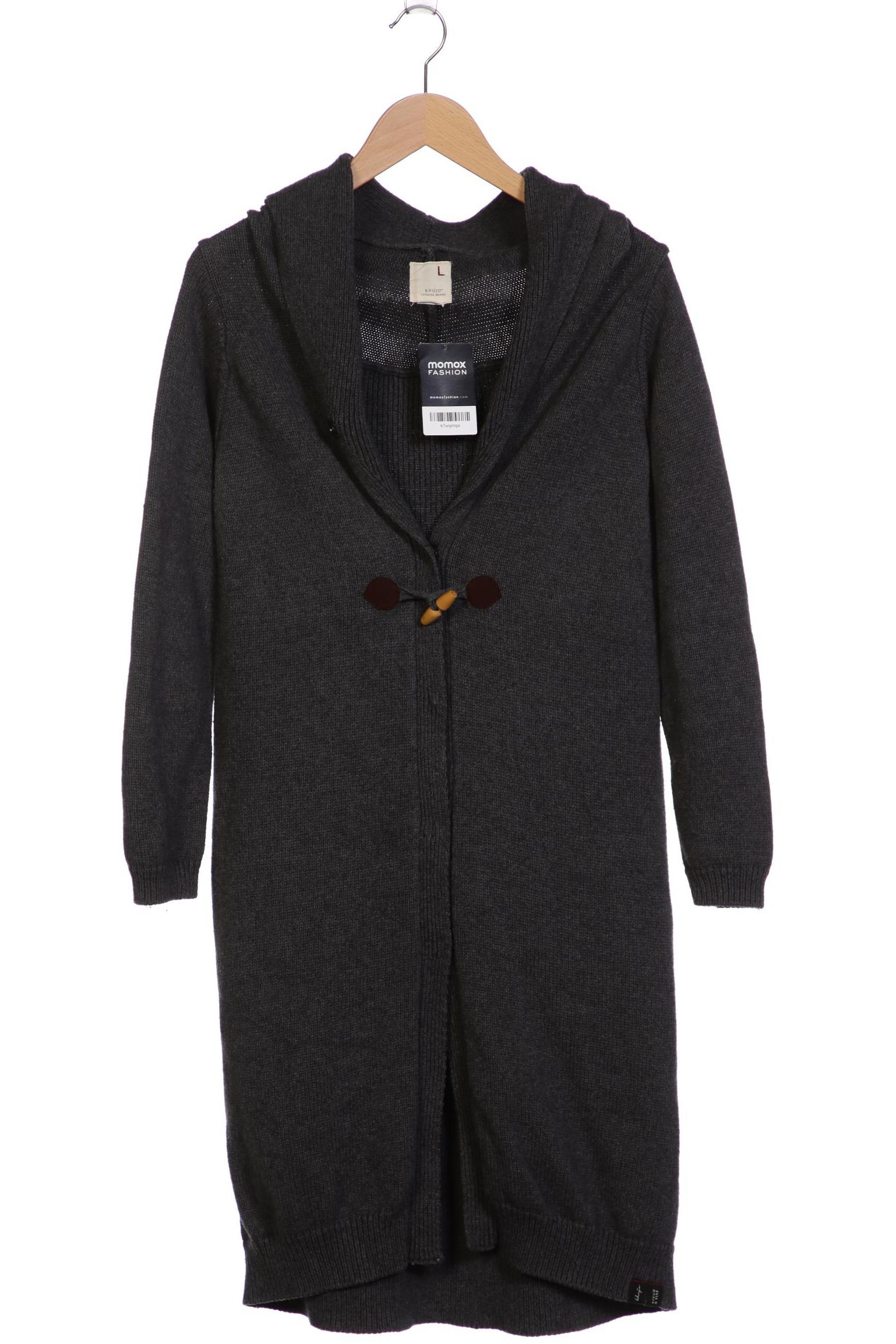 

Khujo Damen Strickjacke, grau, Gr. 42