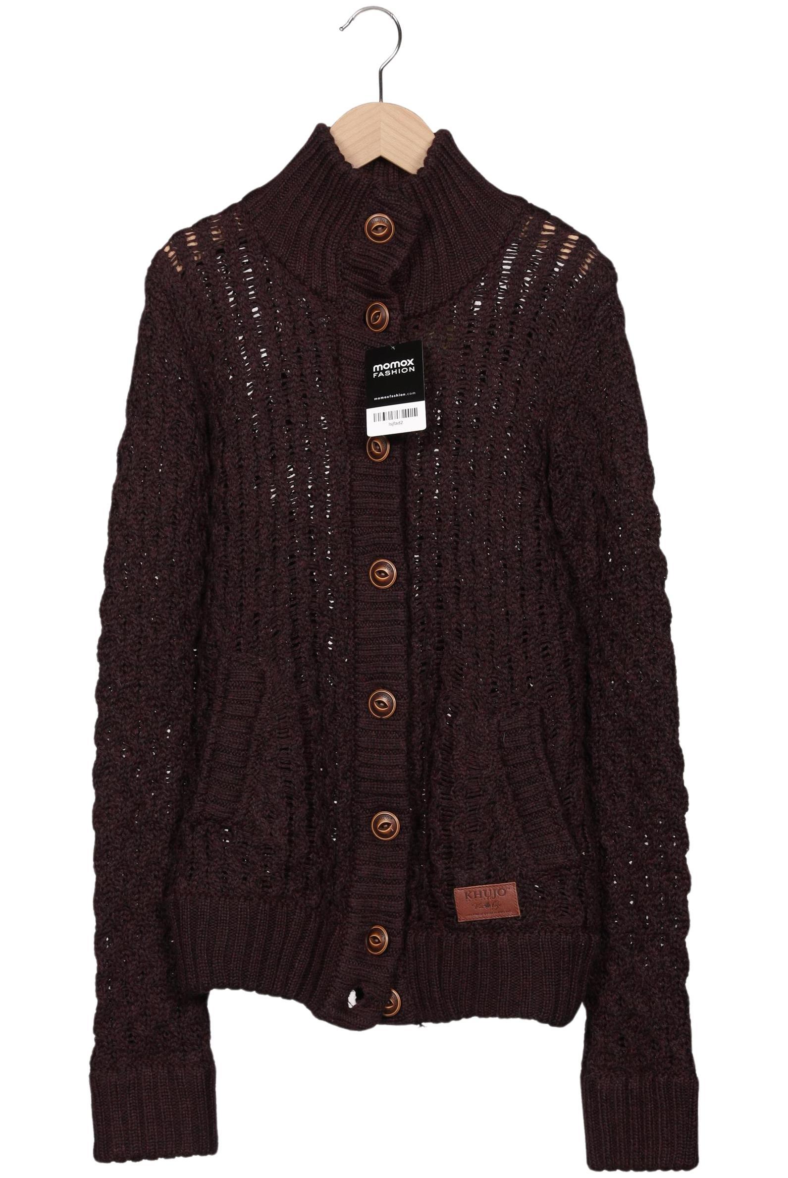 

Khujo Damen Strickjacke, braun, Gr. 42