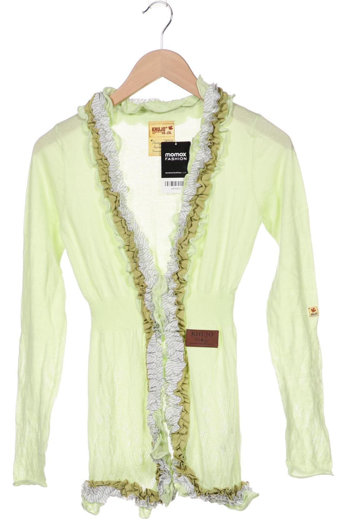 

Khujo Damen Strickjacke, hellgrün, Gr. 36
