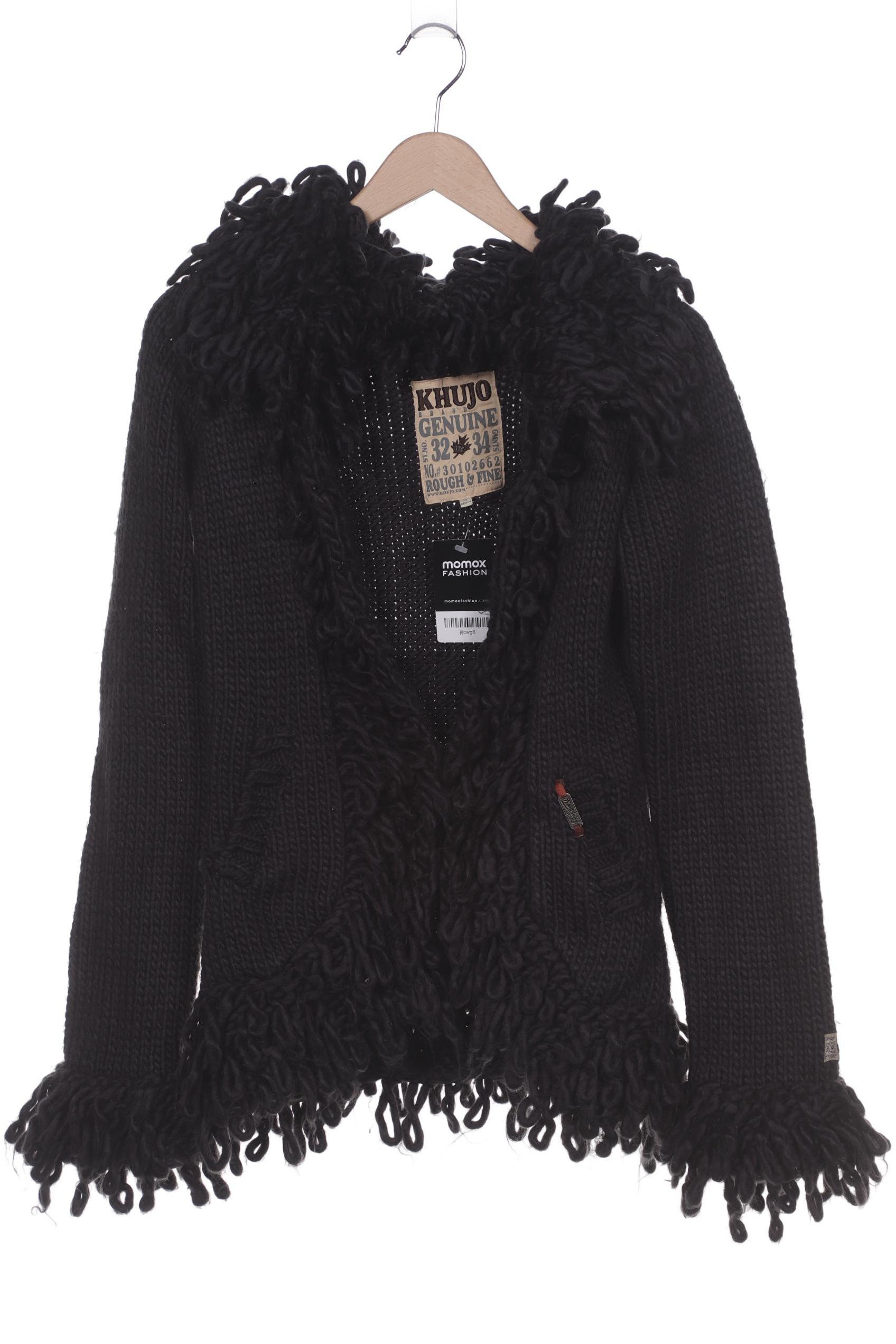 

Khujo Damen Strickjacke, schwarz, Gr. 38