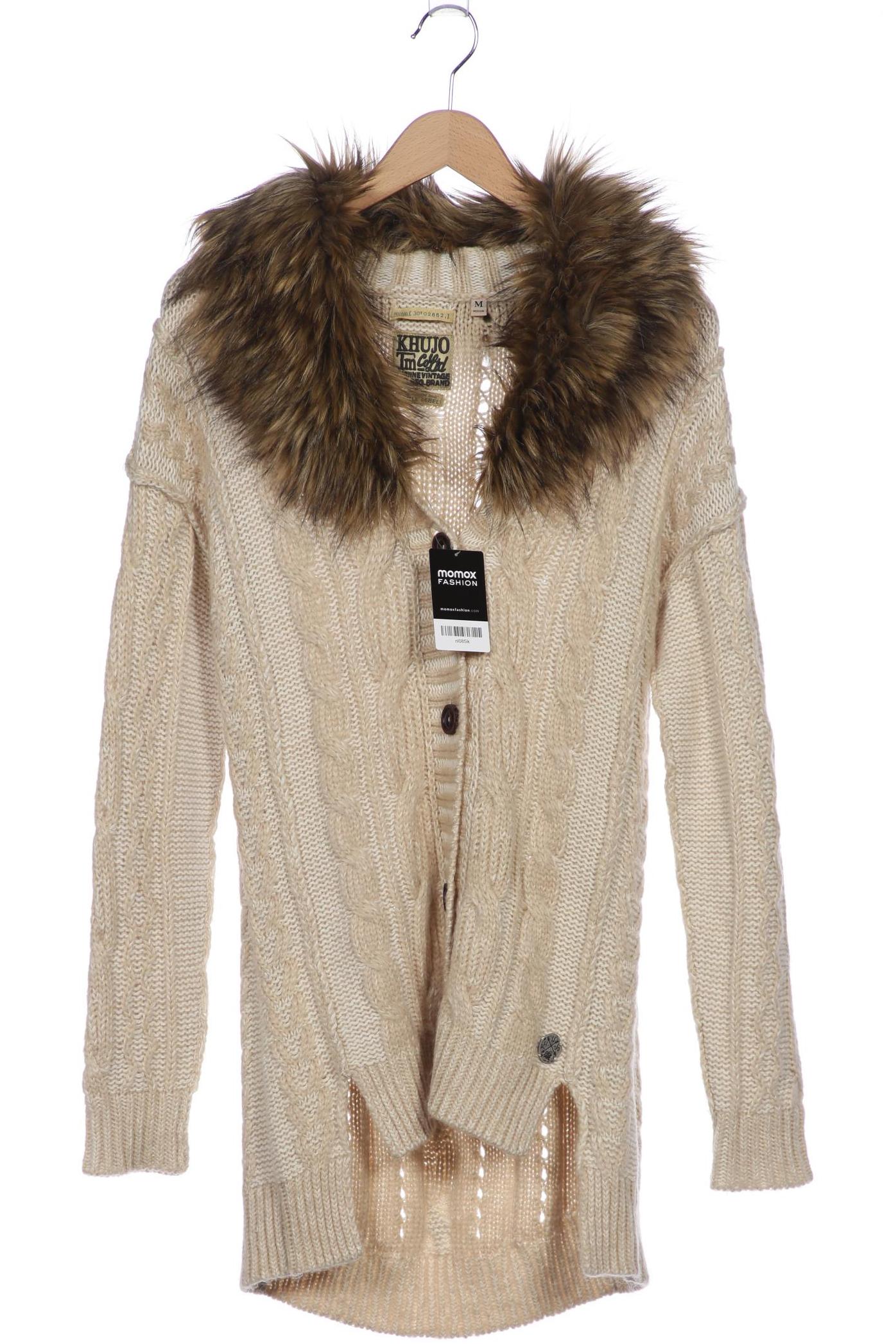 

Khujo Damen Strickjacke, cremeweiß, Gr. 38