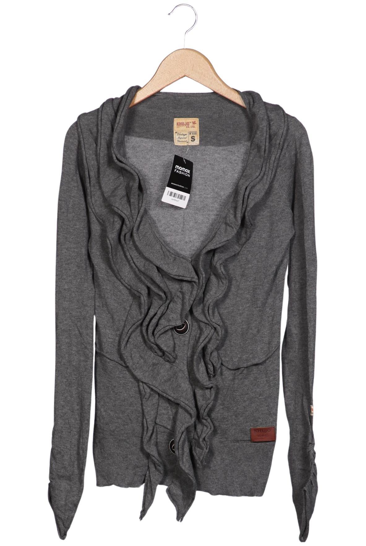 

Khujo Damen Strickjacke, grau, Gr. 36