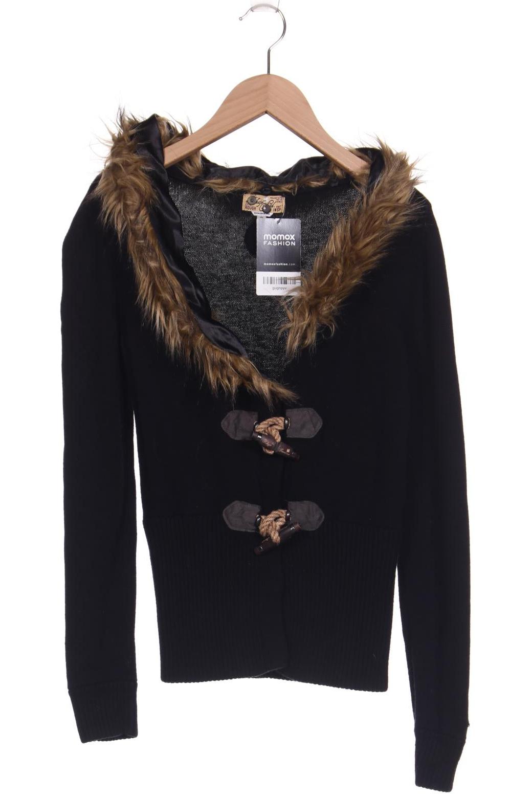 

Khujo Damen Strickjacke, schwarz, Gr. 36