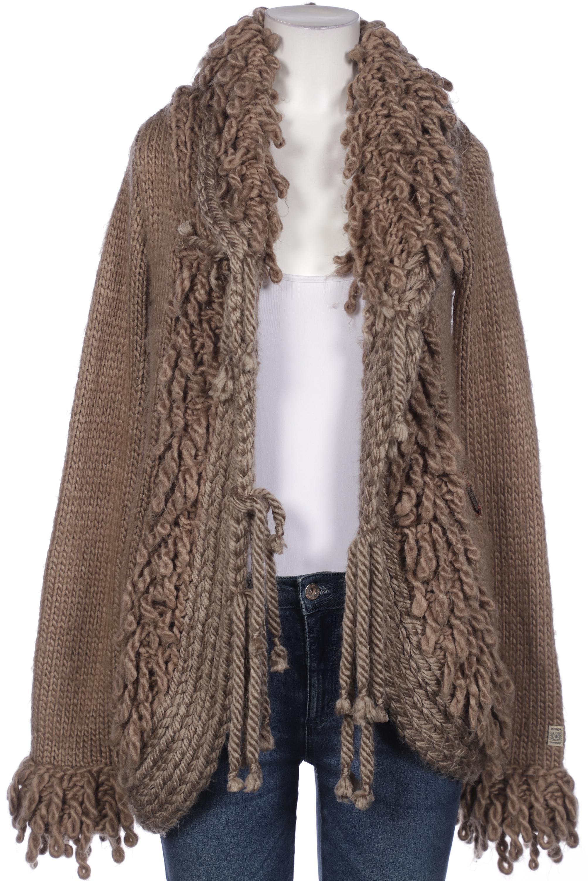

Khujo Damen Strickjacke, braun, Gr. 36