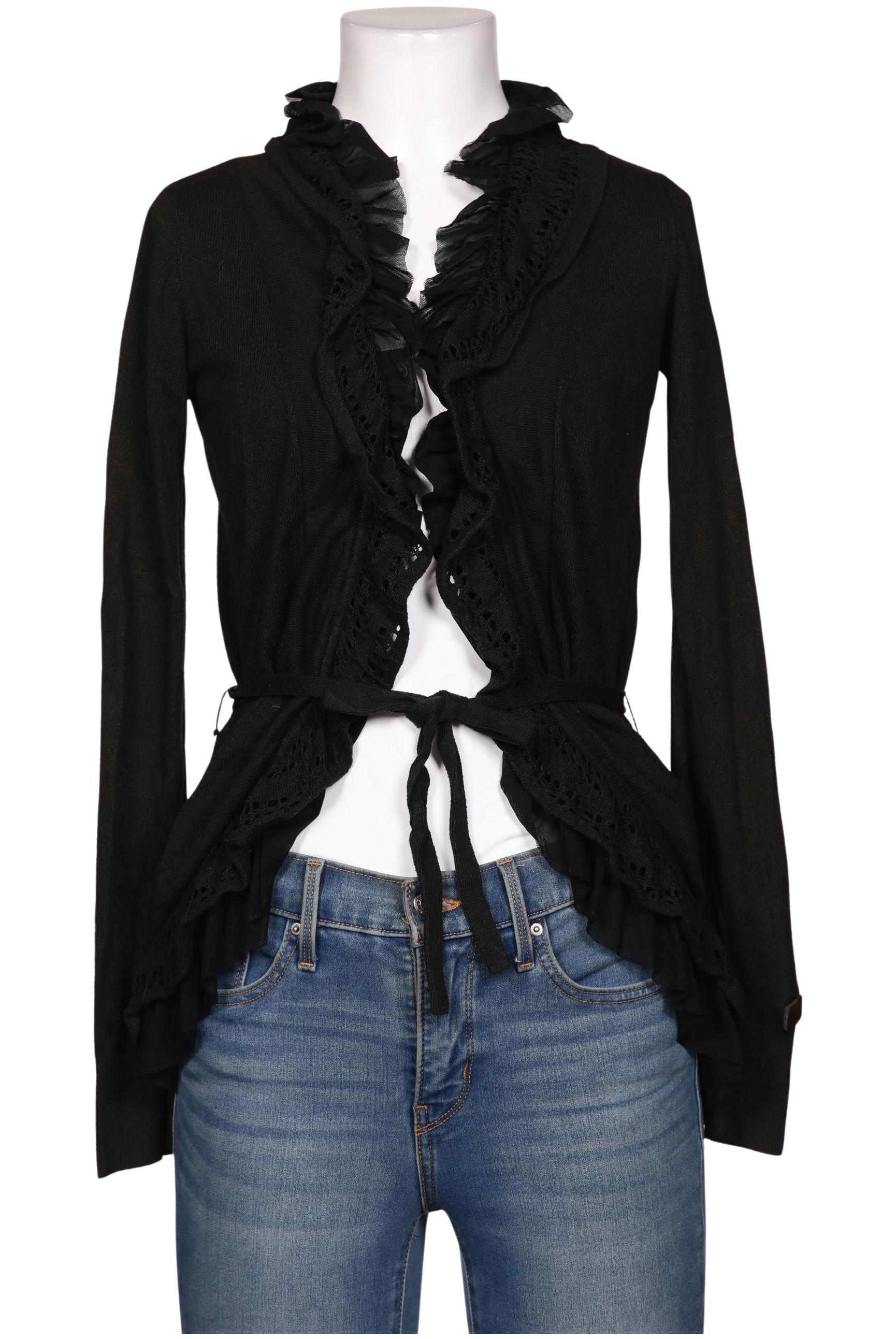 

Khujo Damen Strickjacke, schwarz, Gr. 38