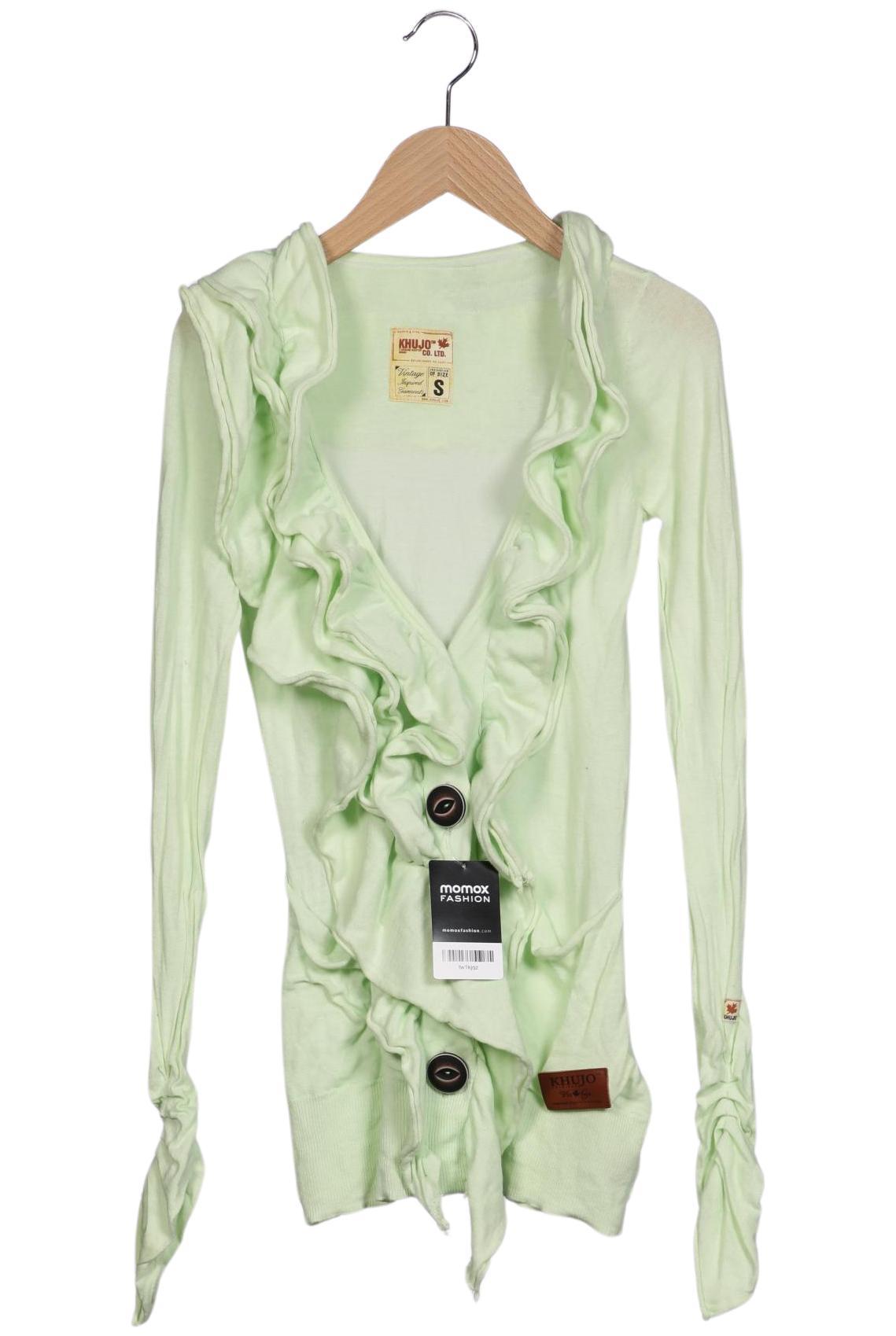 

Khujo Damen Strickjacke, hellgrün, Gr. 36