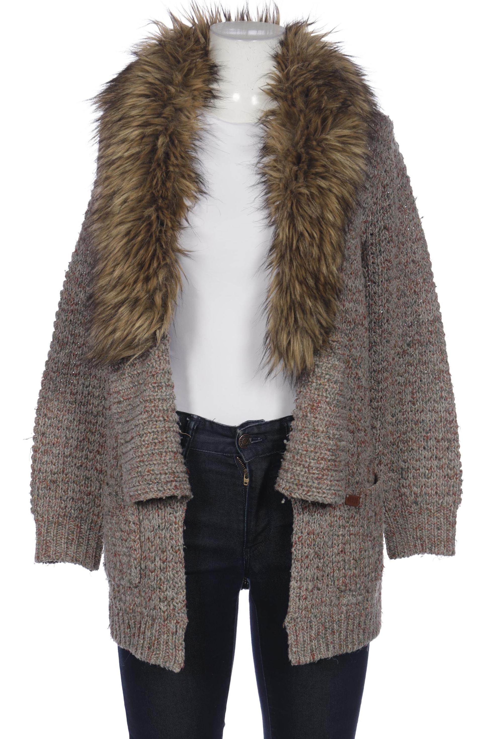 

Khujo Damen Strickjacke, grau, Gr. 42