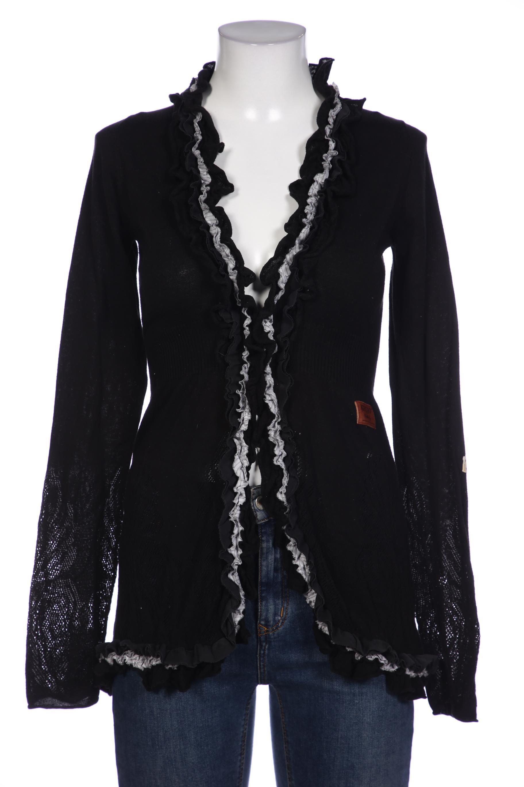 

Khujo Damen Strickjacke, schwarz, Gr. 38