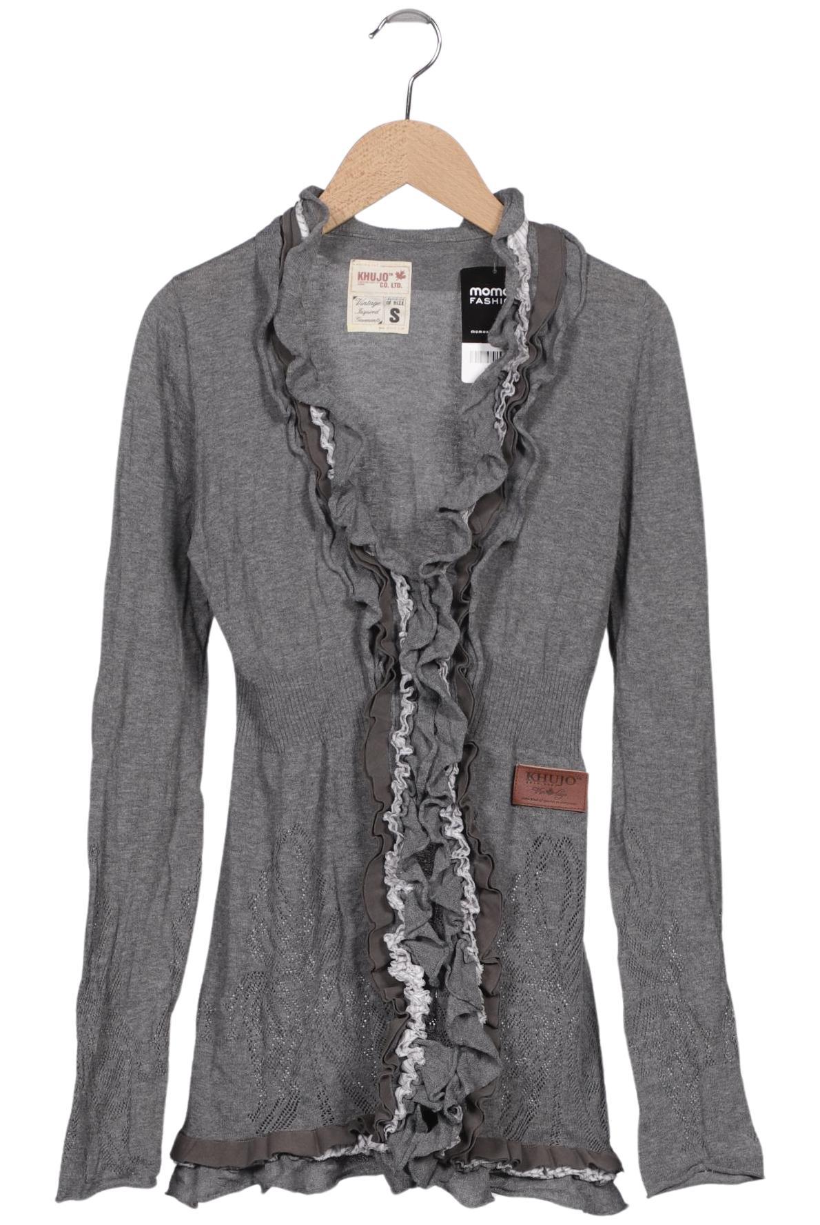 

Khujo Damen Strickjacke, grau, Gr. 36