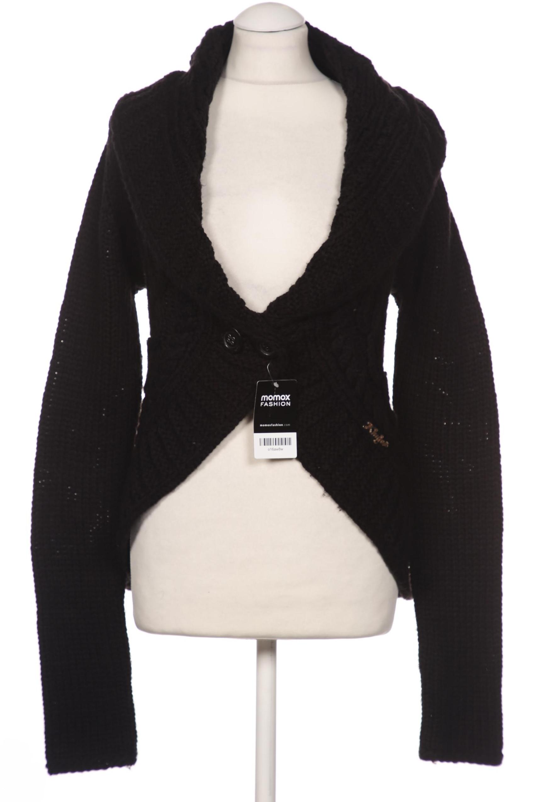 

Khujo Damen Strickjacke, schwarz, Gr. 36