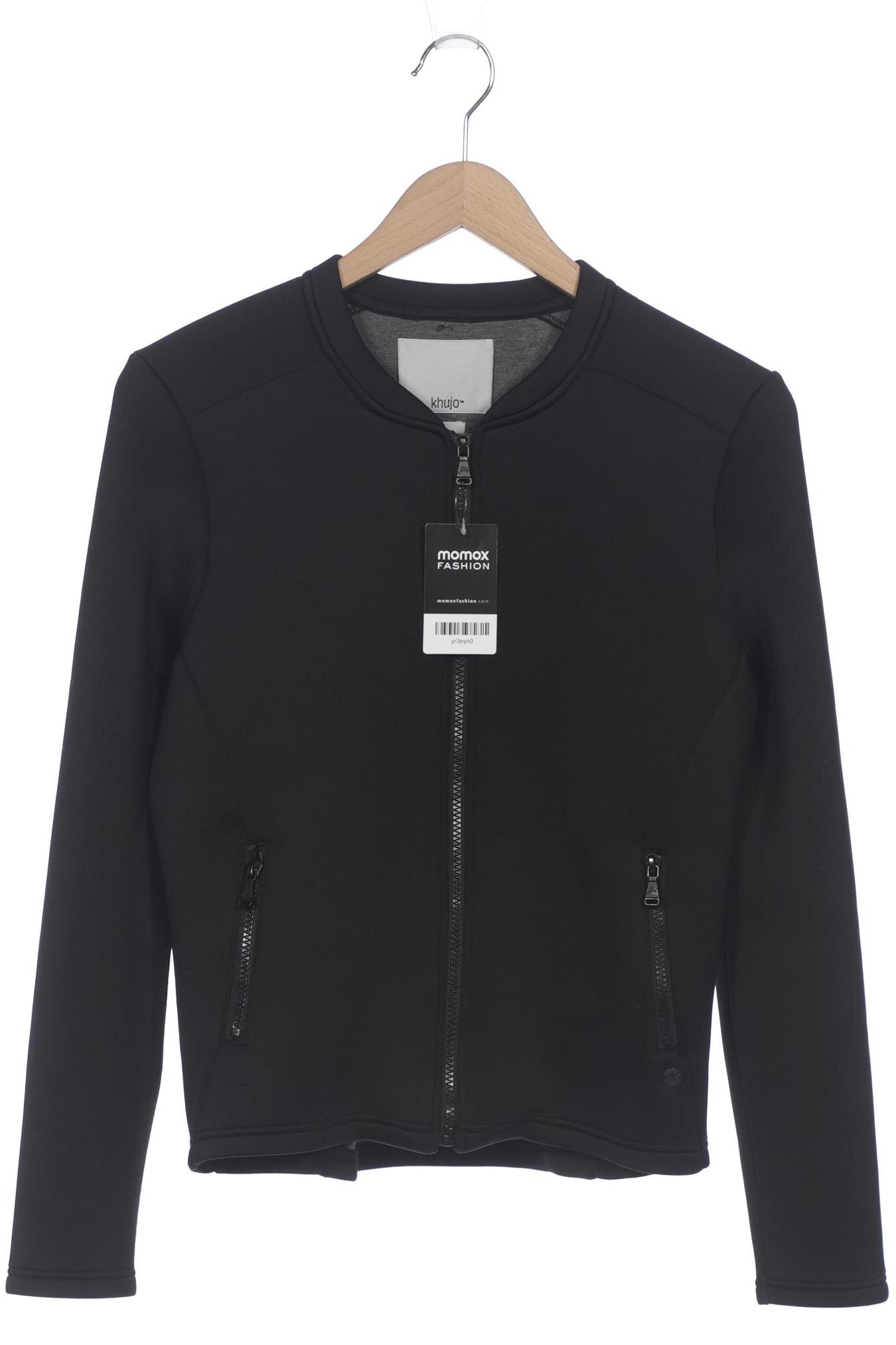 

Khujo Damen Strickjacke, schwarz, Gr. 38