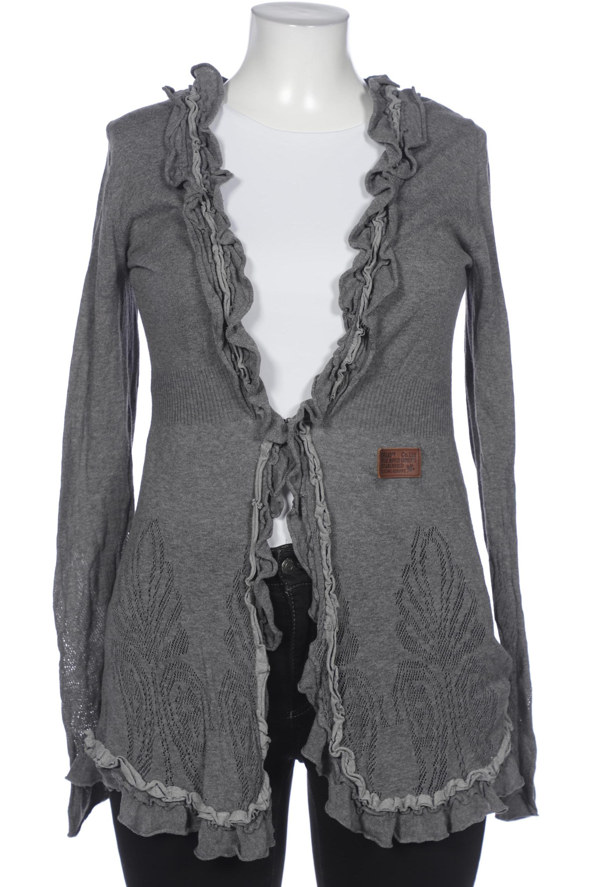 

Khujo Damen Strickjacke, grau, Gr. 44