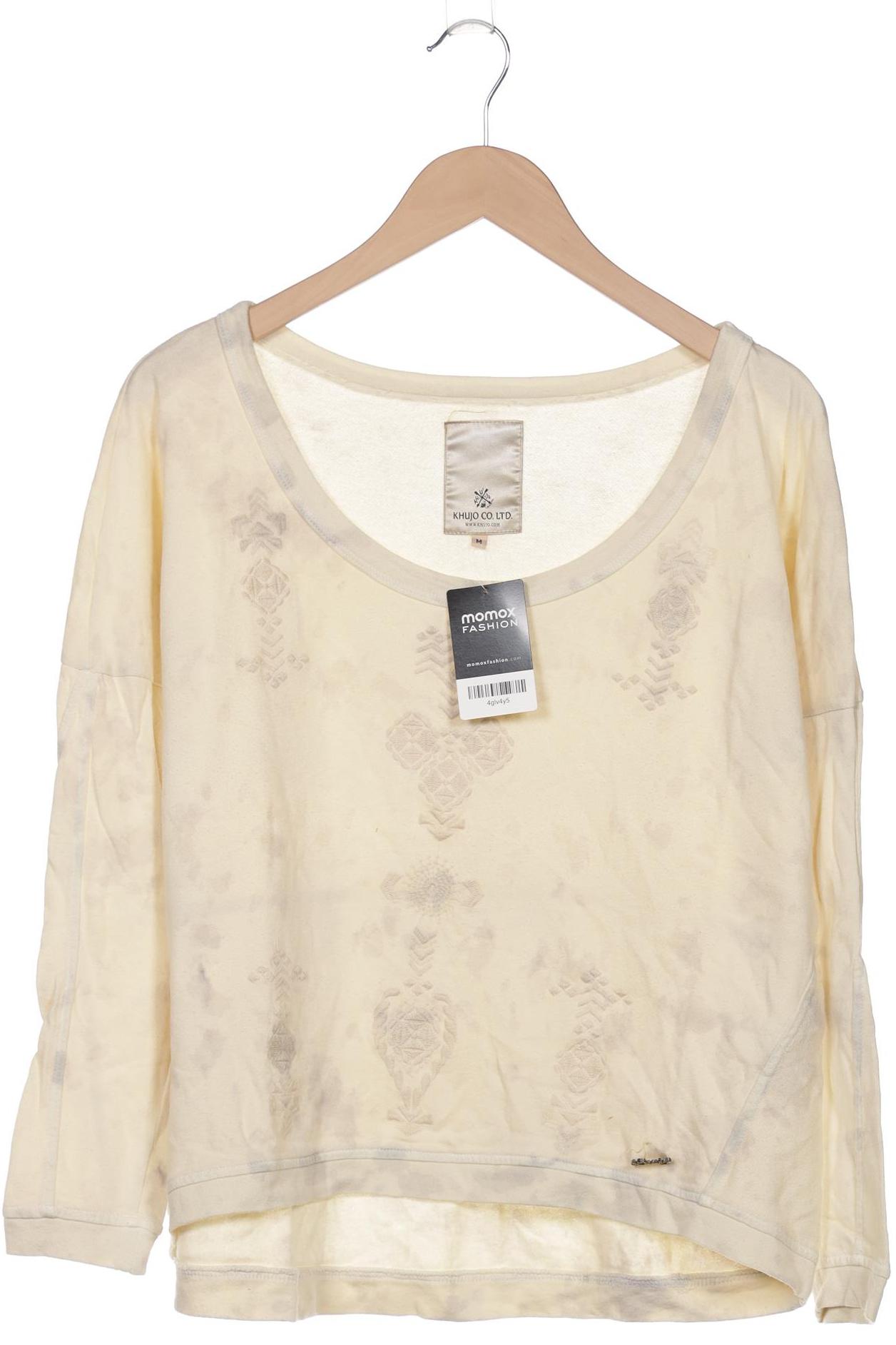 

Khujo Damen Sweatshirt, cremeweiß, Gr. 38