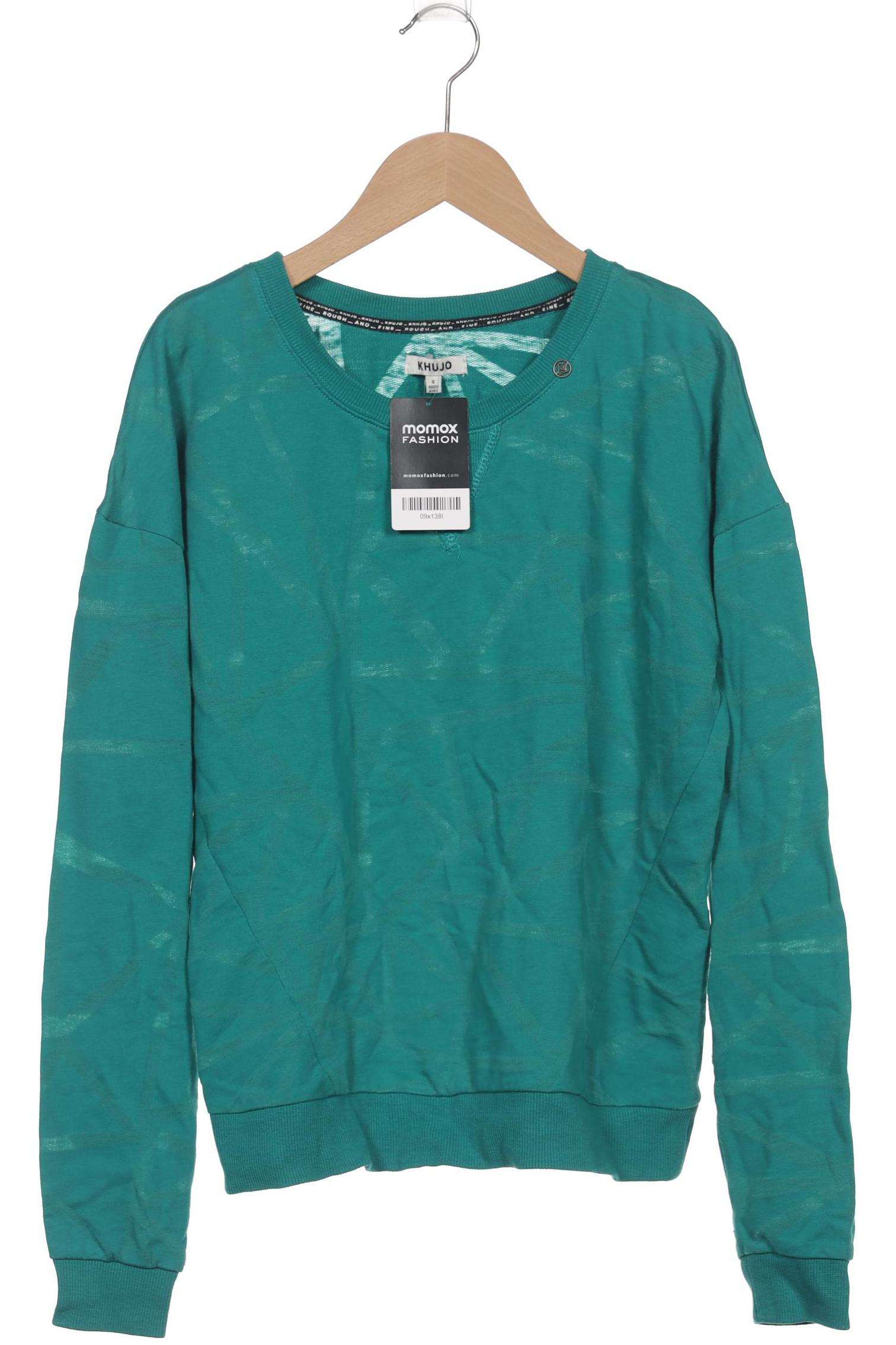

Khujo Damen Sweatshirt, türkis, Gr. 36