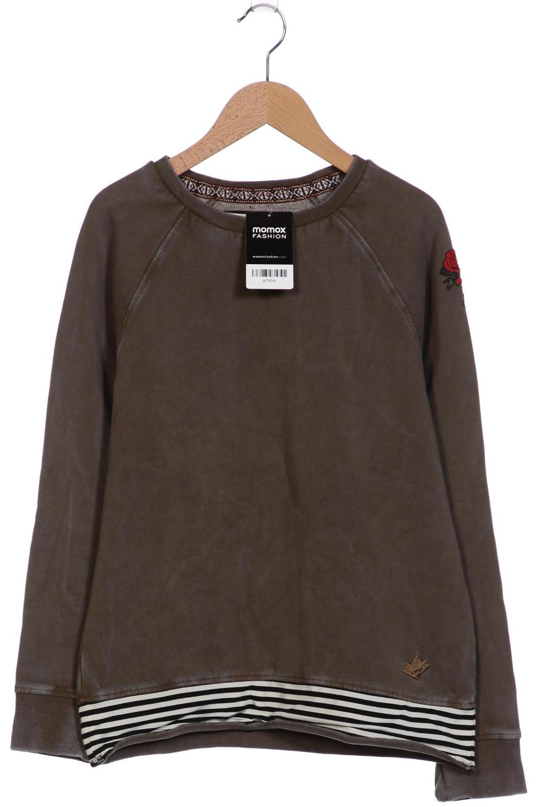 

Khujo Damen Sweatshirt, braun, Gr. 38