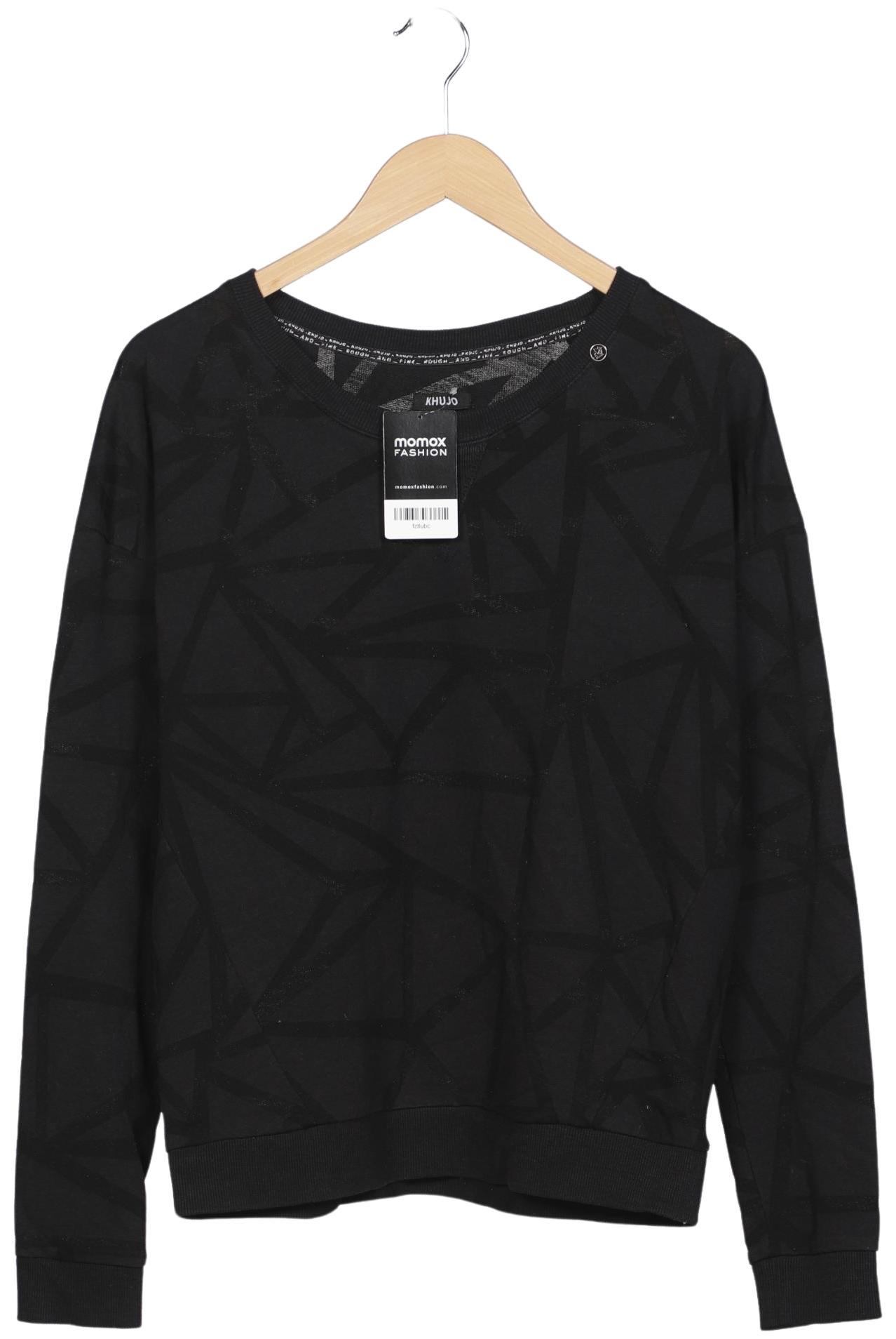 

Khujo Damen Sweatshirt, schwarz, Gr. 42