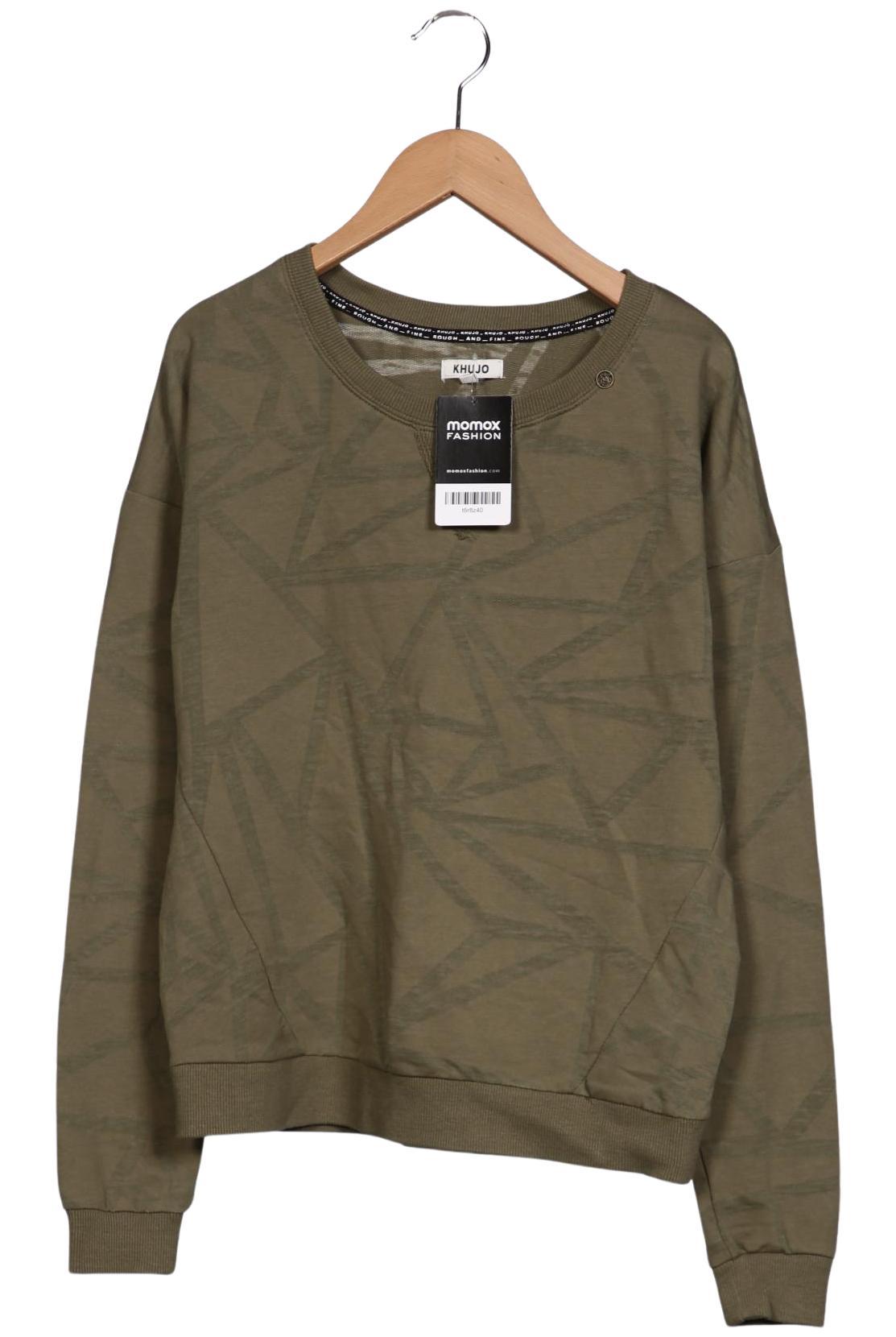 

Khujo Damen Sweatshirt, grün, Gr. 36