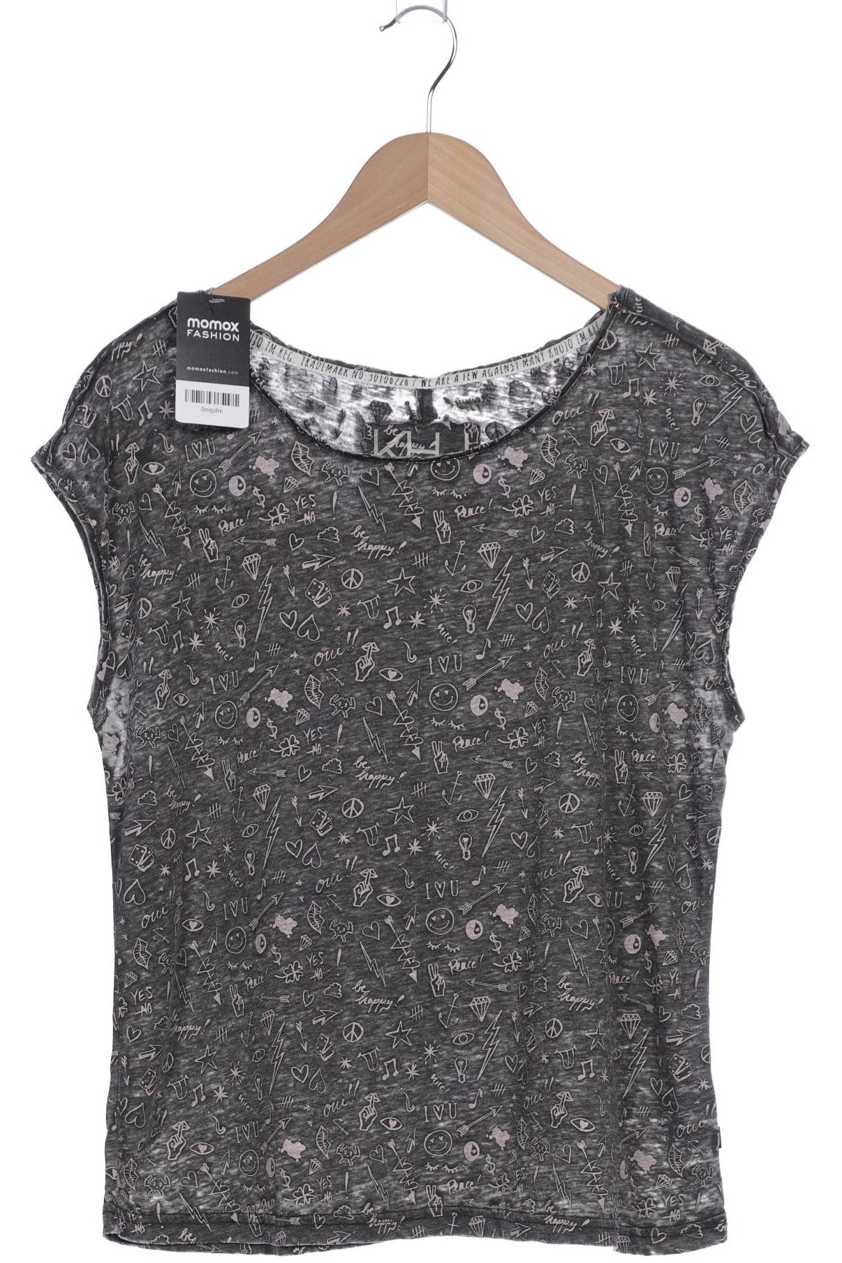 

Khujo Damen T-Shirt, grau, Gr. 42