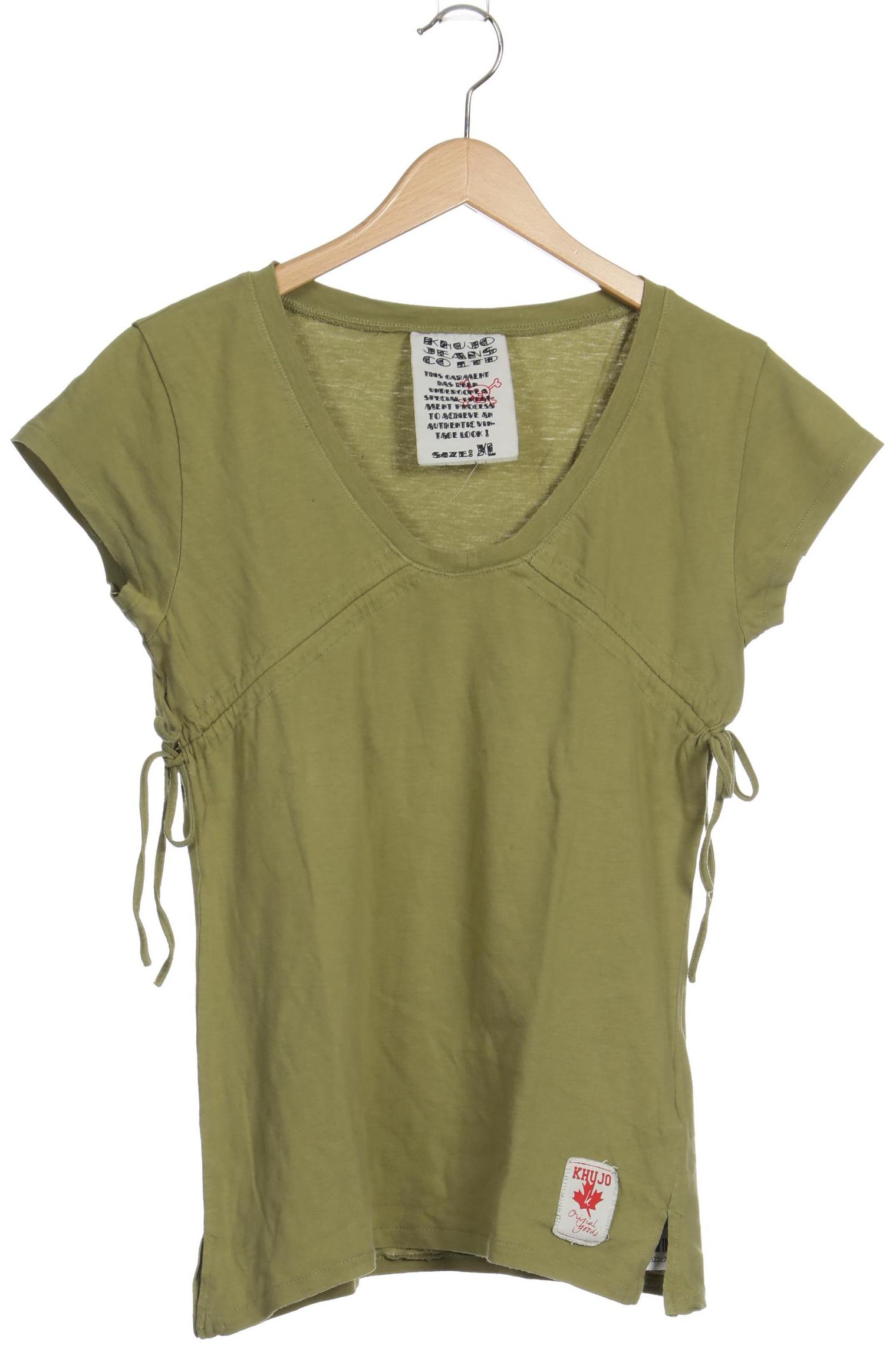 

Khujo Damen T-Shirt, grün, Gr. 44