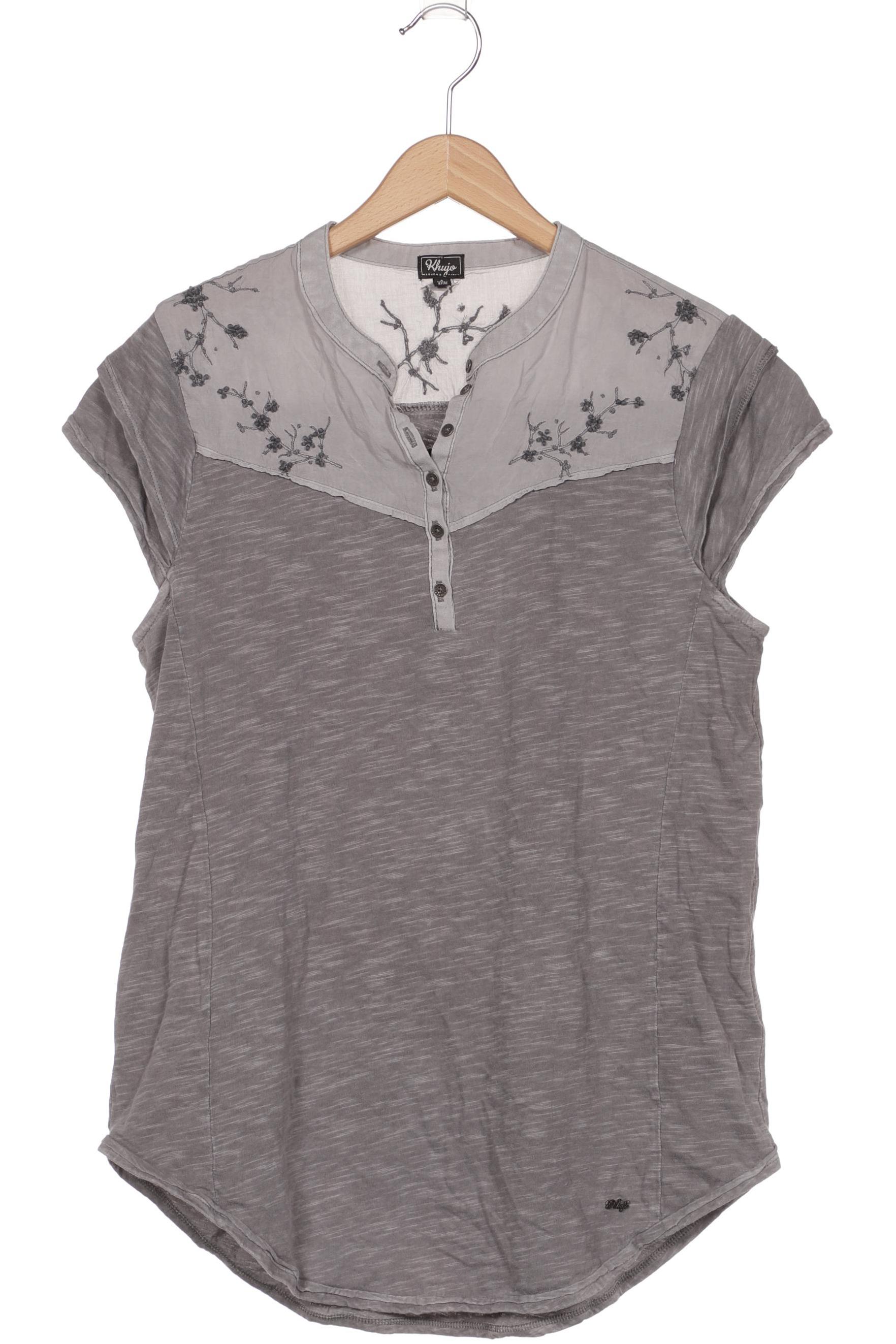 

Khujo Damen T-Shirt, grau, Gr. 36