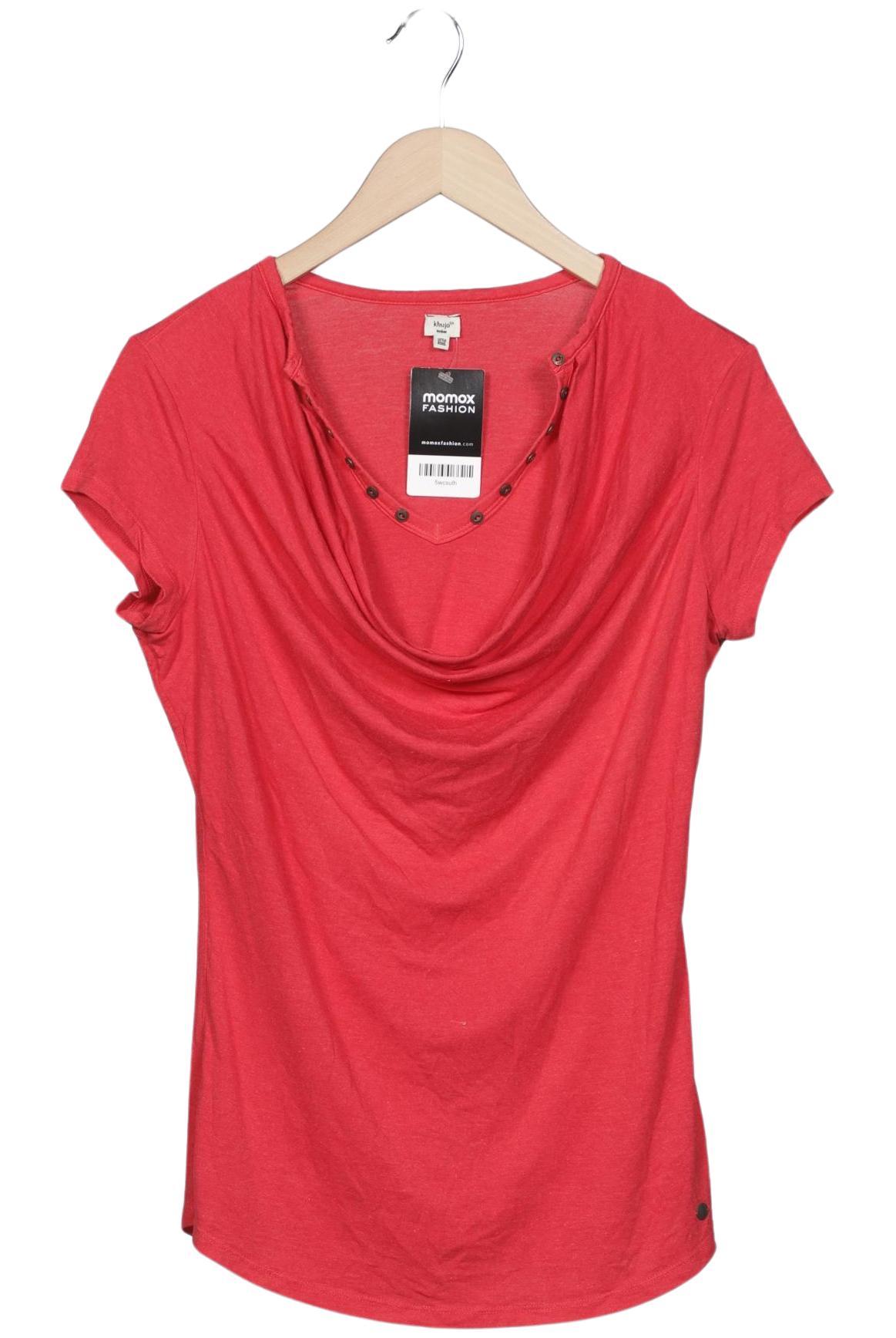 

Khujo Damen T-Shirt, rot, Gr. 38