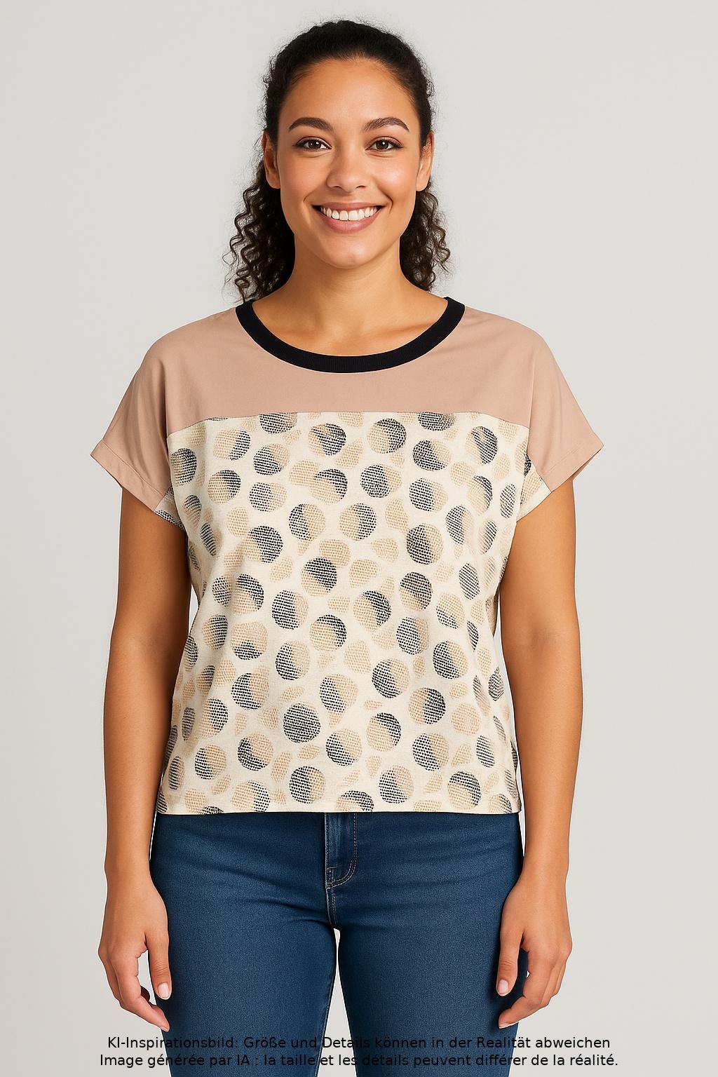 

Khujo Damen T-Shirt, mehrfarbig, Gr. 36