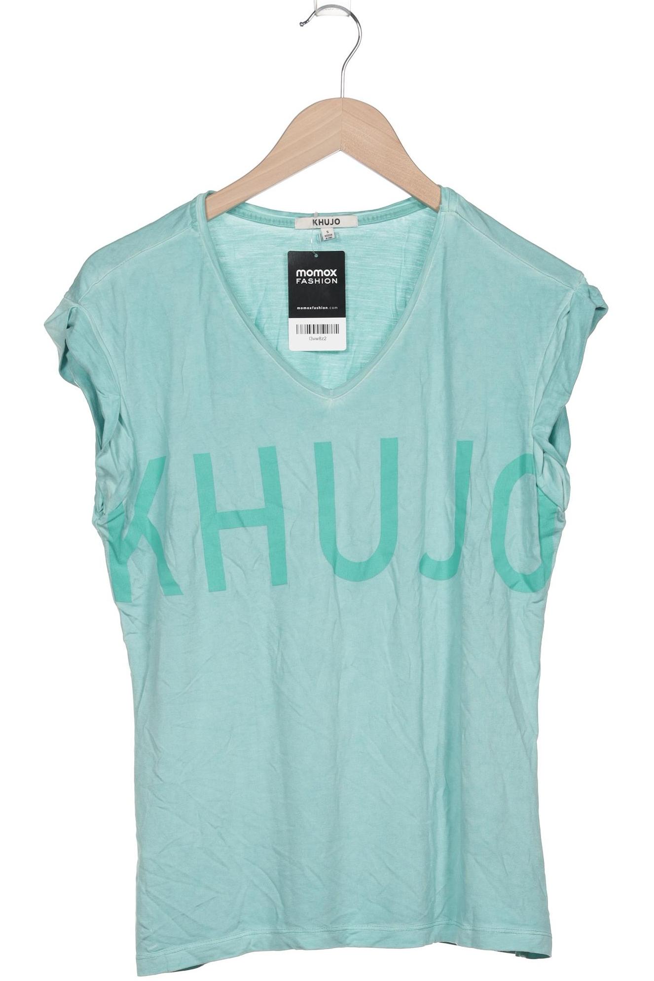 

Khujo Damen T-Shirt, türkis, Gr. 36