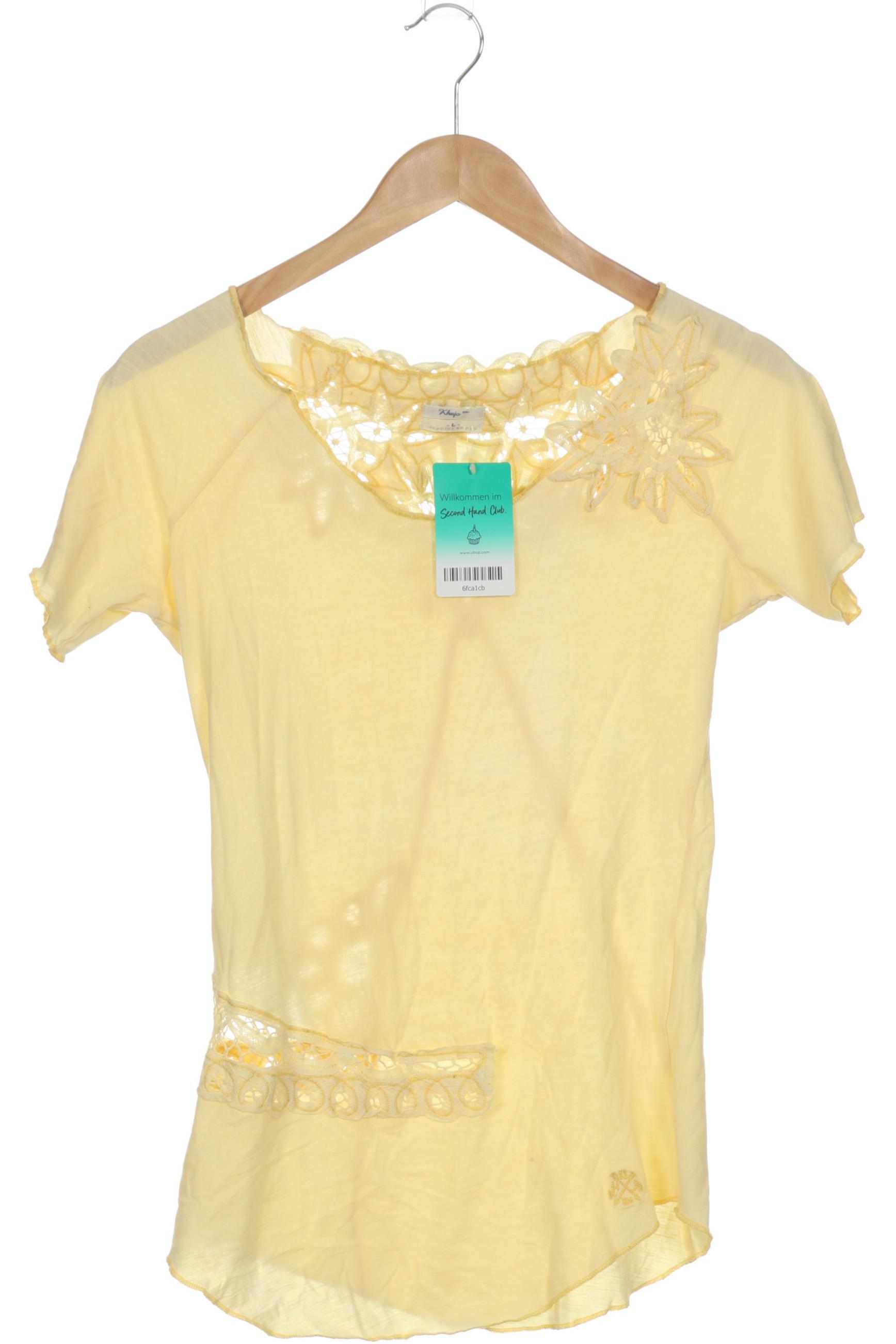 

Khujo Damen T-Shirt, gelb, Gr.
