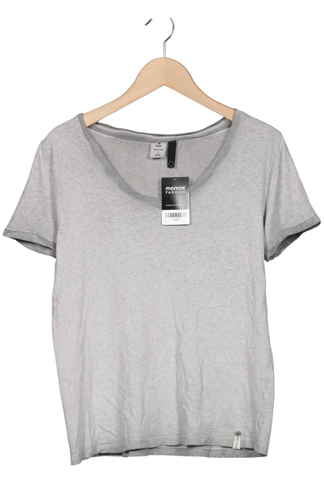 

Khujo Damen T-Shirt, grau, Gr. 42