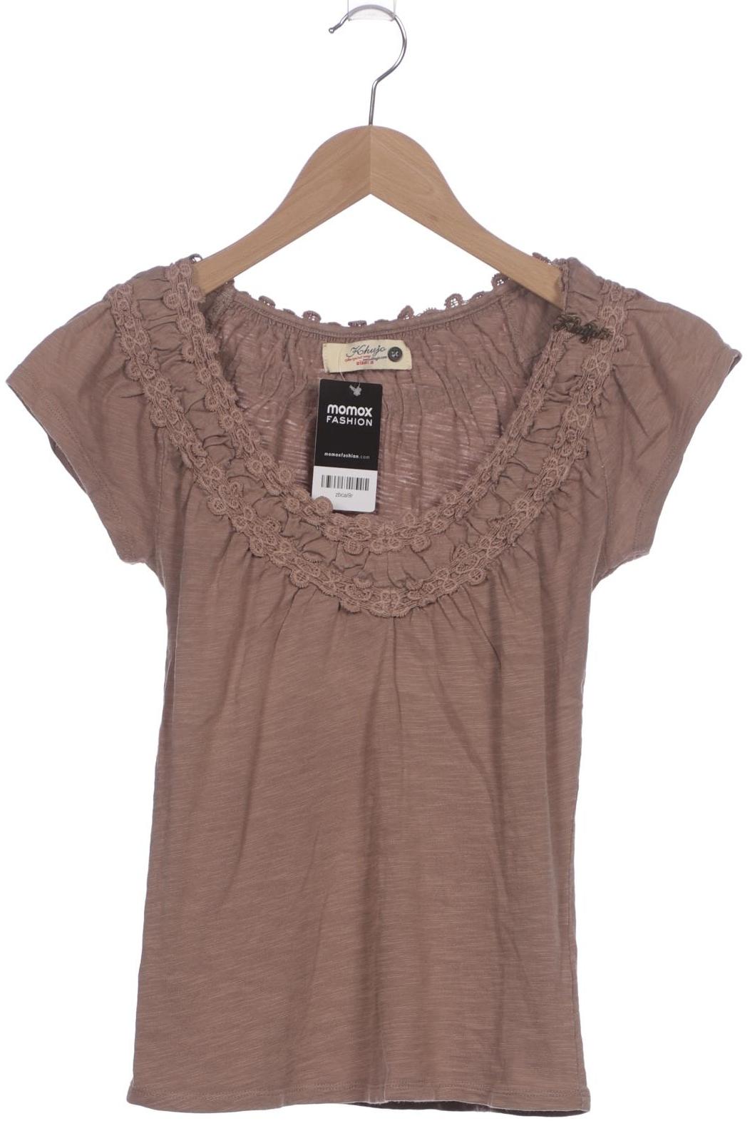 

Khujo Damen T-Shirt, braun, Gr. 36