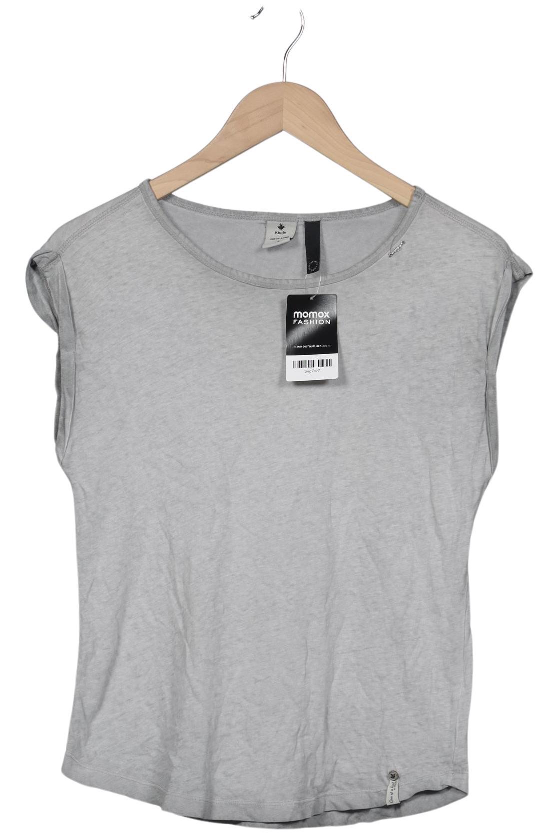 

Khujo Damen T-Shirt, grau, Gr. 36