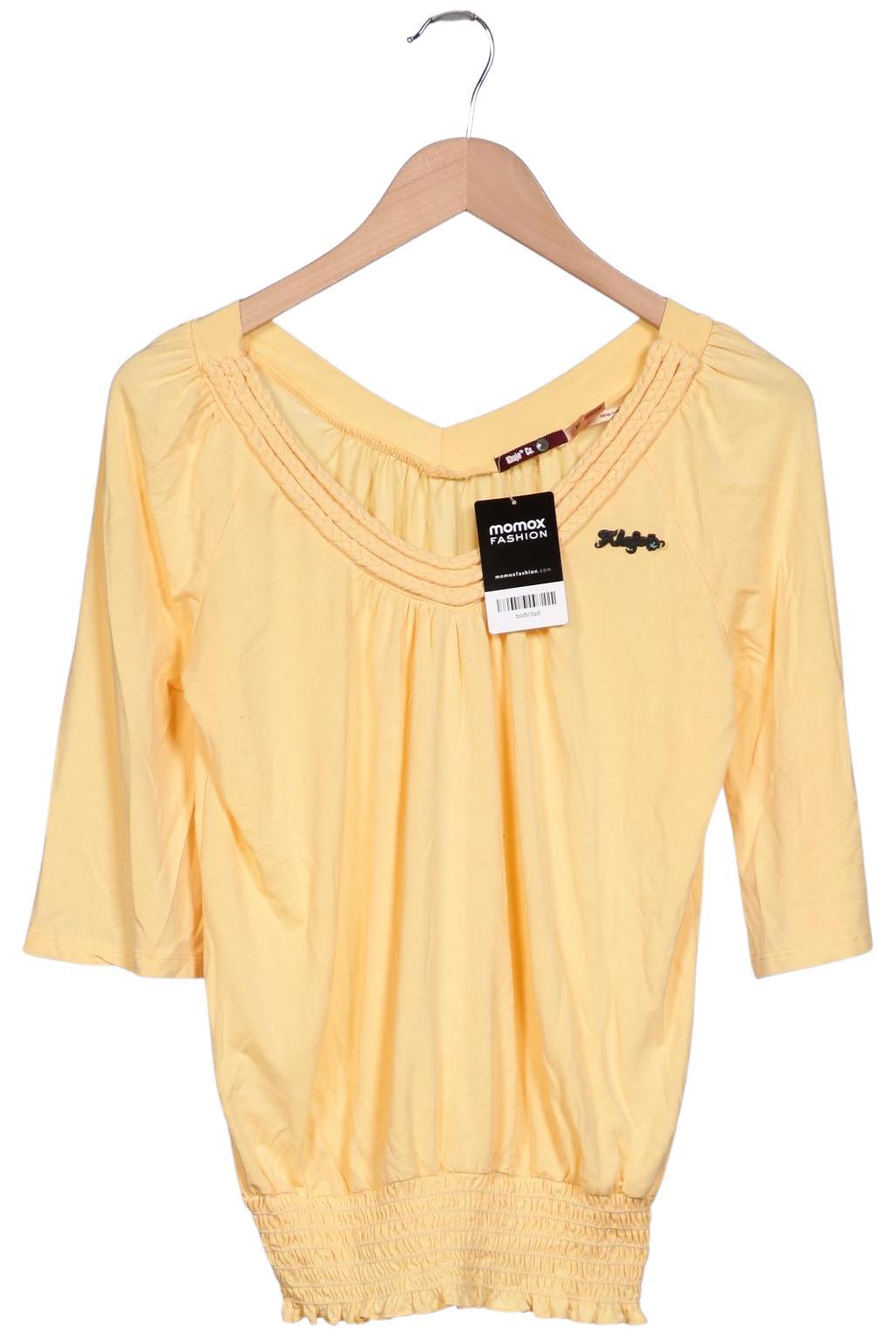 

Khujo Damen T-Shirt, gelb, Gr. 36