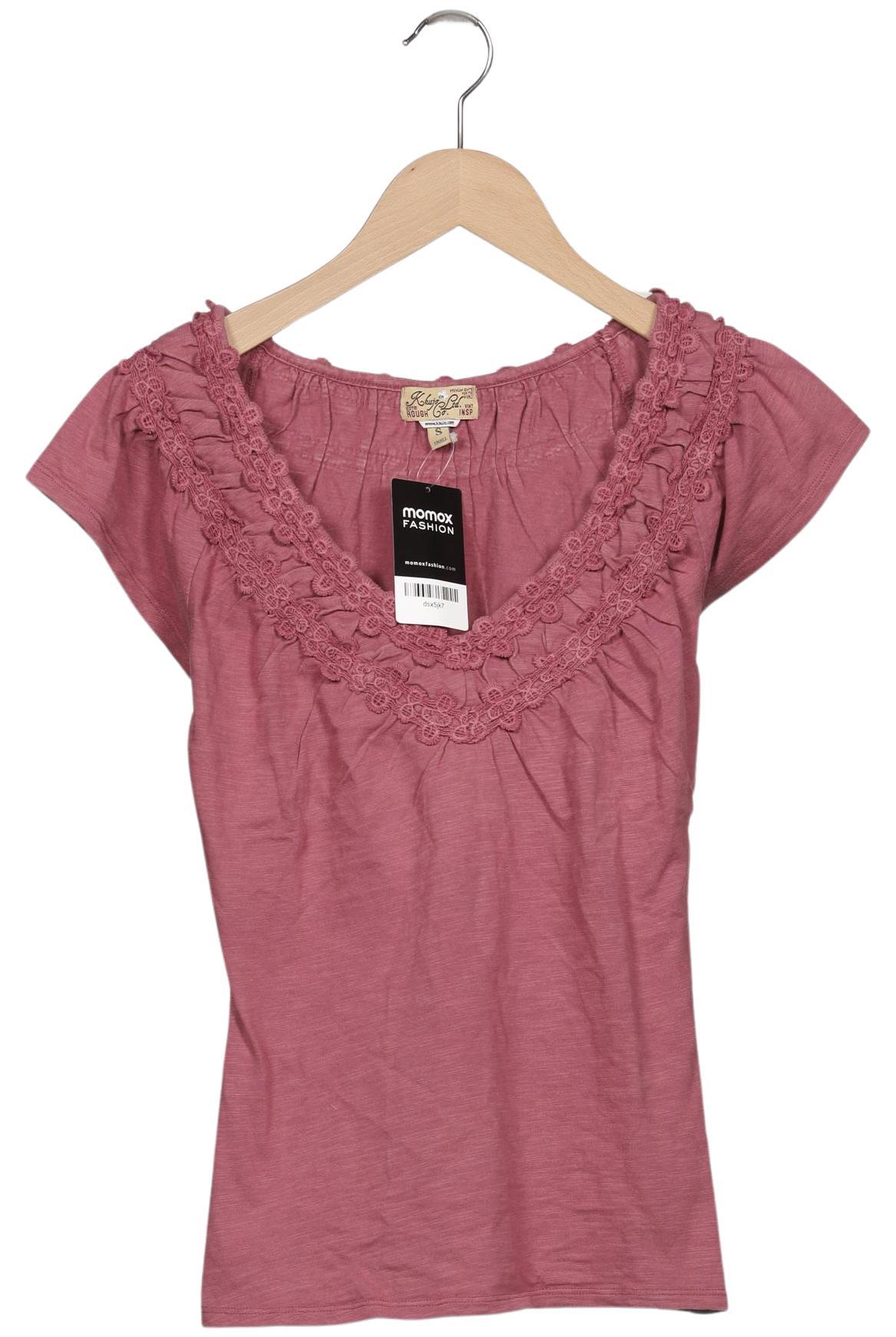 

Khujo Damen T-Shirt, pink, Gr. 36