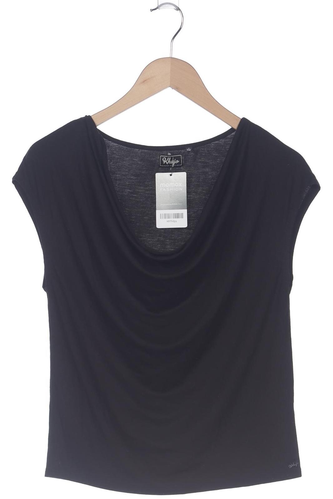 

Khujo Damen T-Shirt, schwarz, Gr. 36