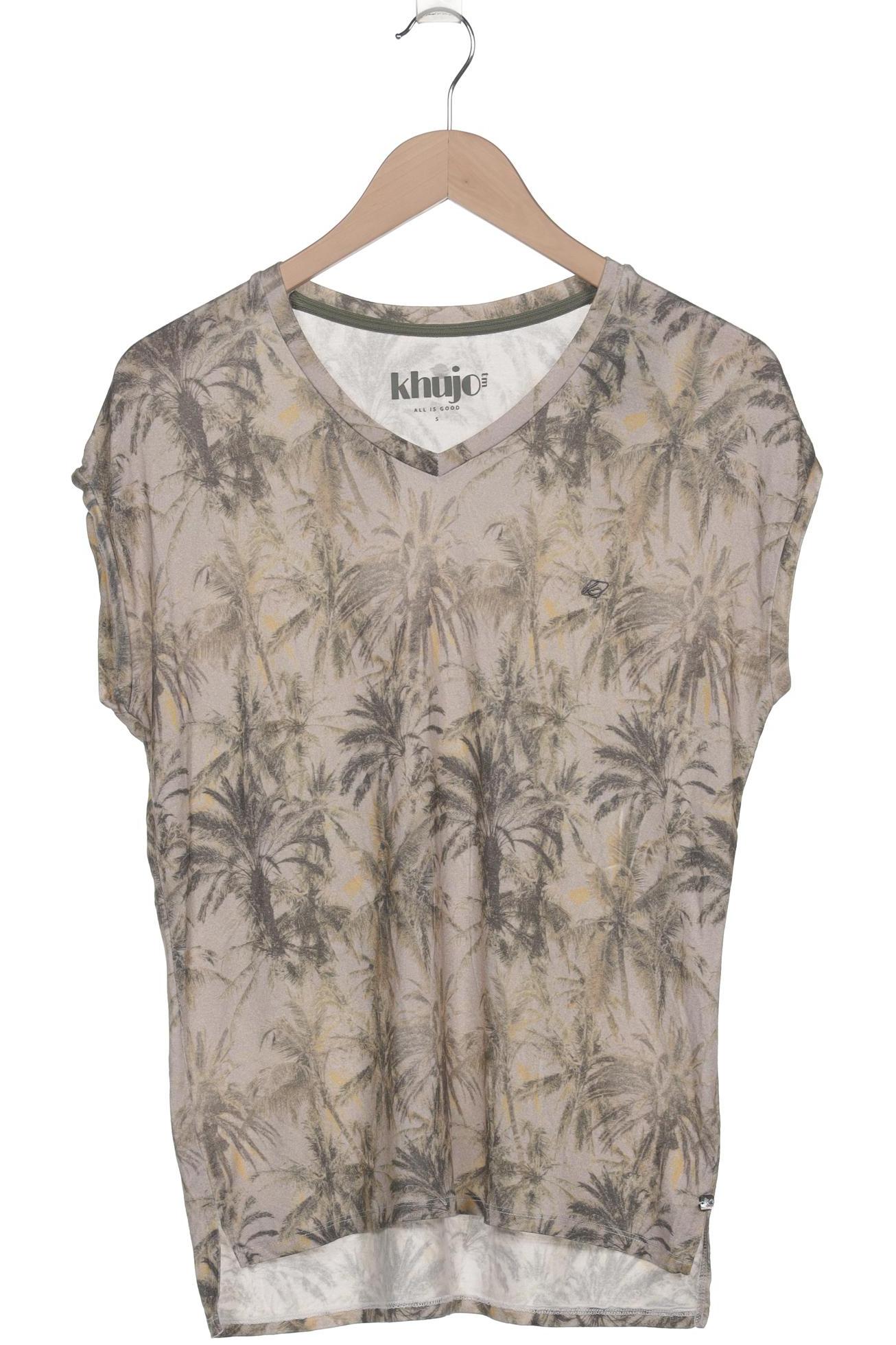 

Khujo Damen T-Shirt, braun, Gr. 36