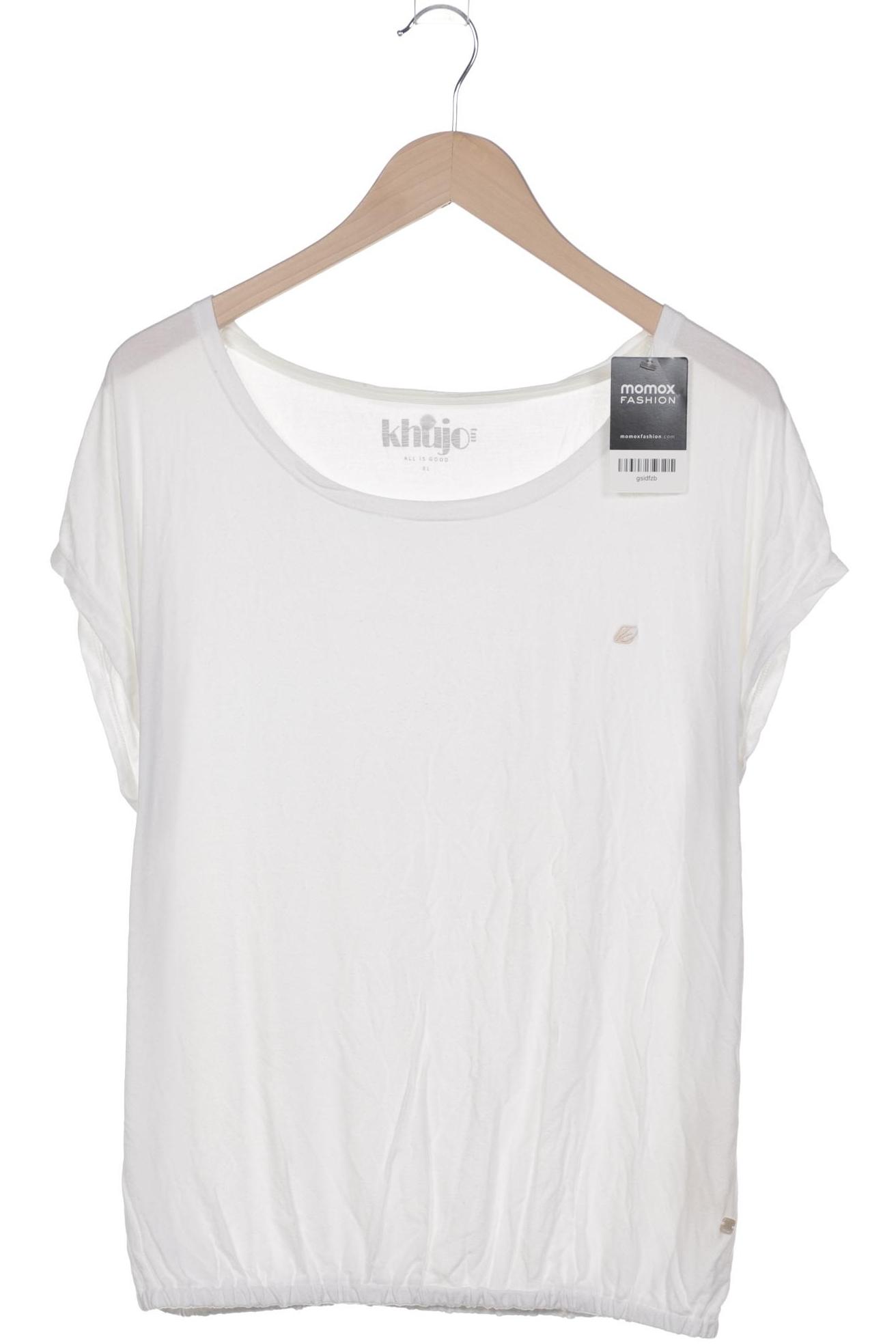 

Khujo Damen T-Shirt, weiß, Gr. 44