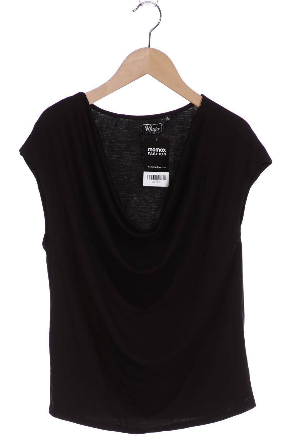 

Khujo Damen T-Shirt, schwarz, Gr. 36