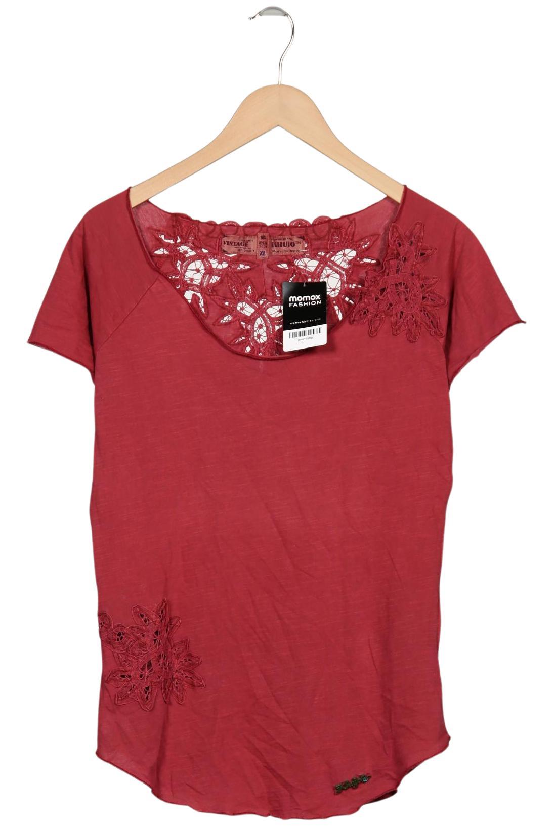 

Khujo Damen T-Shirt, rot, Gr. 44