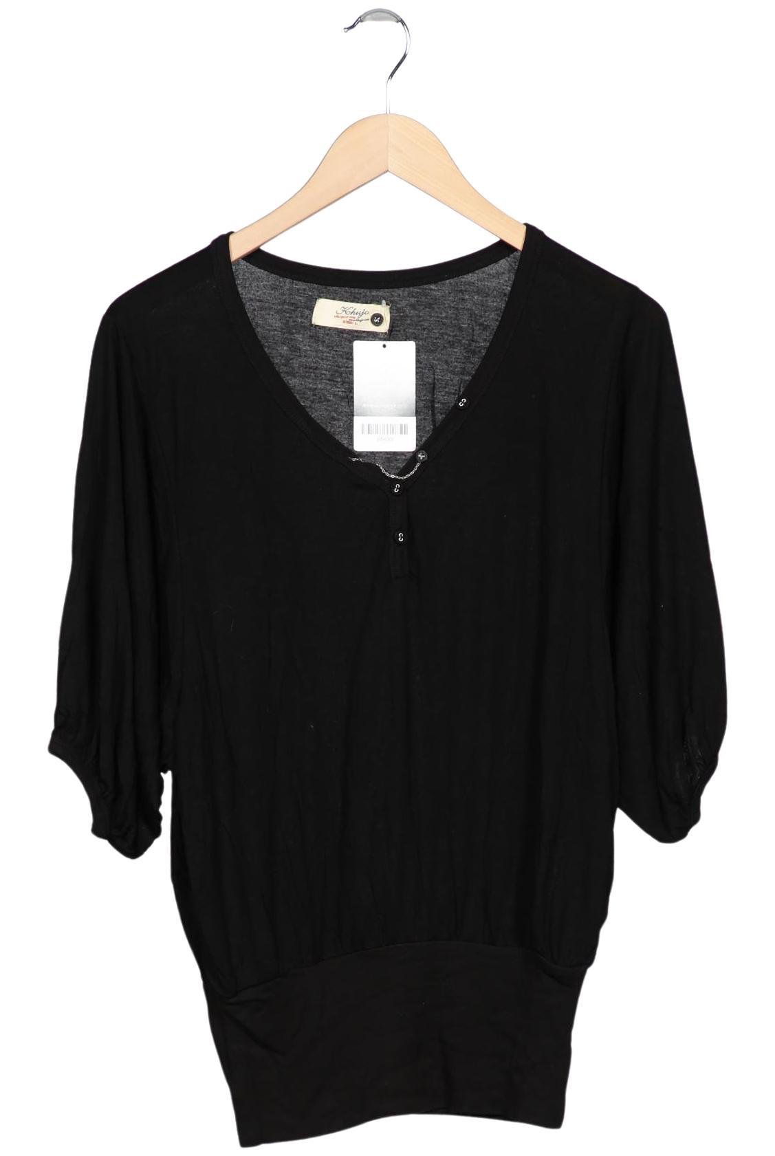 

Khujo Damen T-Shirt, schwarz, Gr. 42
