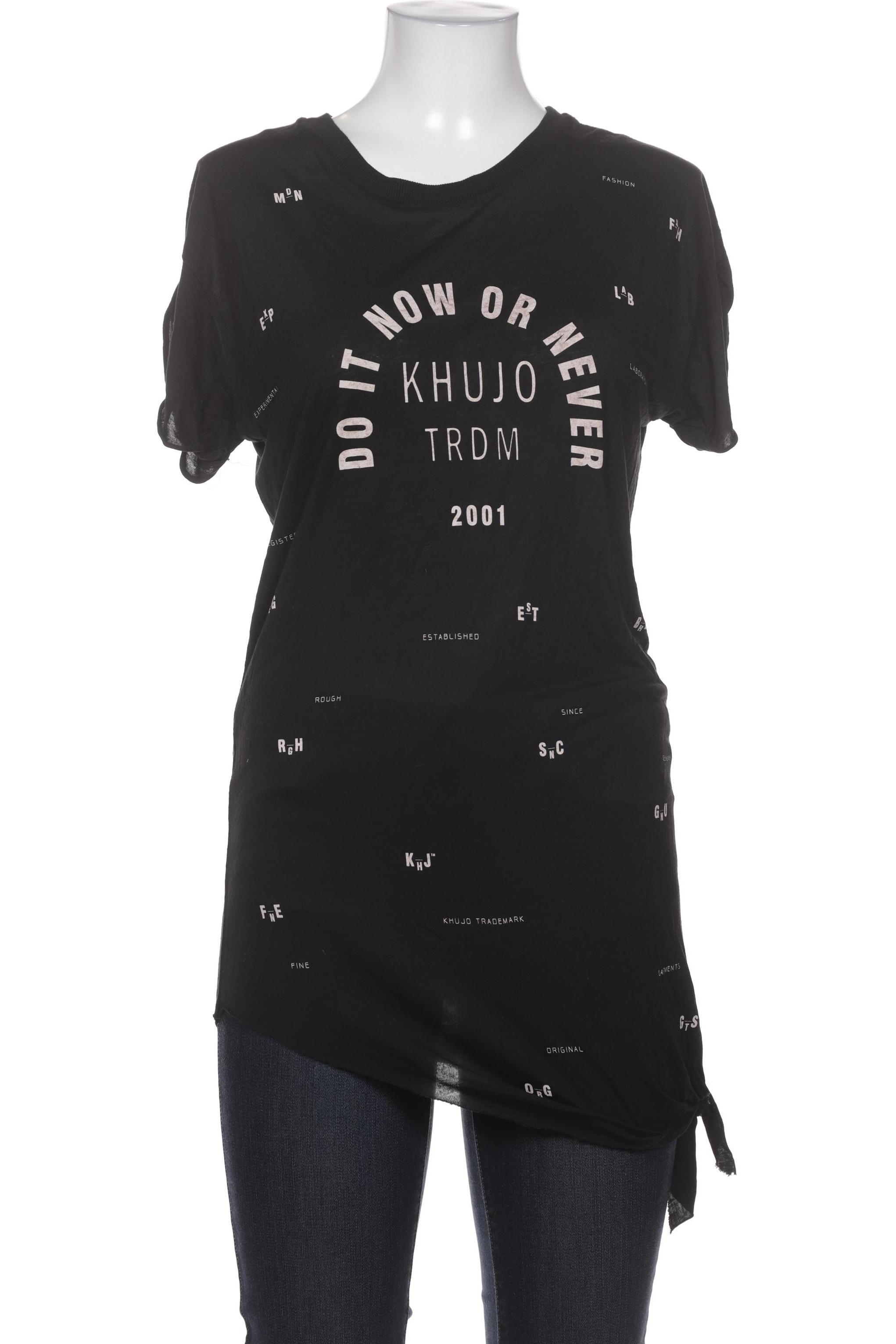 

Khujo Damen T-Shirt, schwarz, Gr. 38