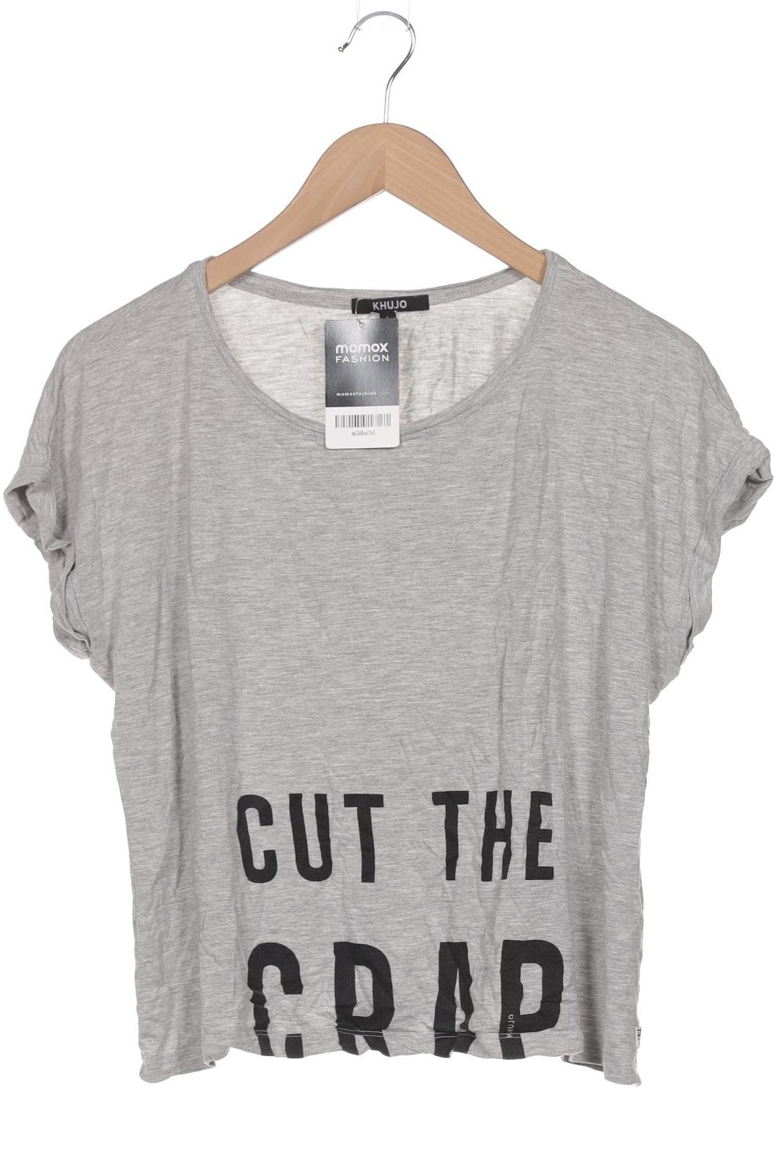 

Khujo Damen T-Shirt, grau, Gr. 42