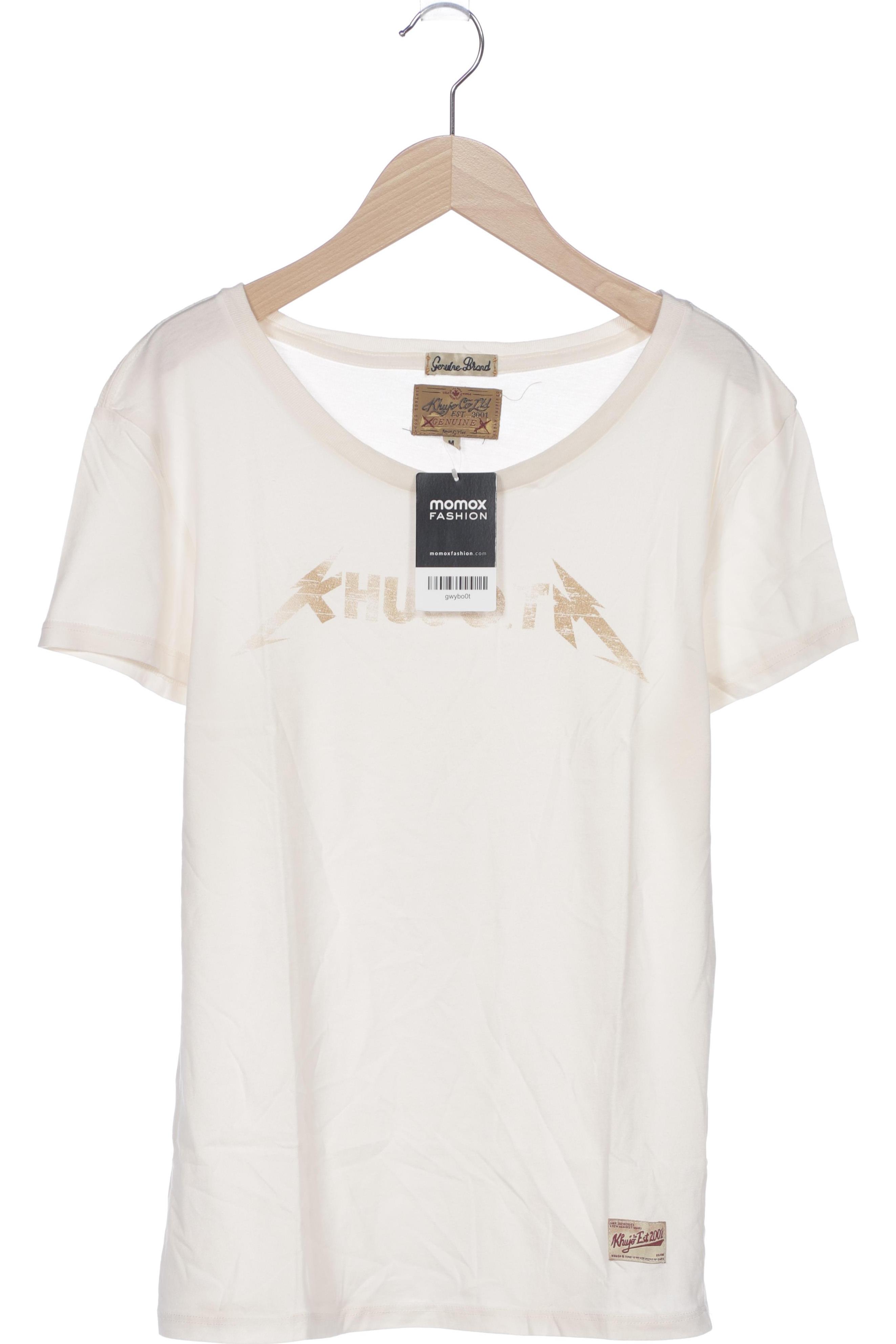 

Khujo Damen T-Shirt, cremeweiß, Gr. 38