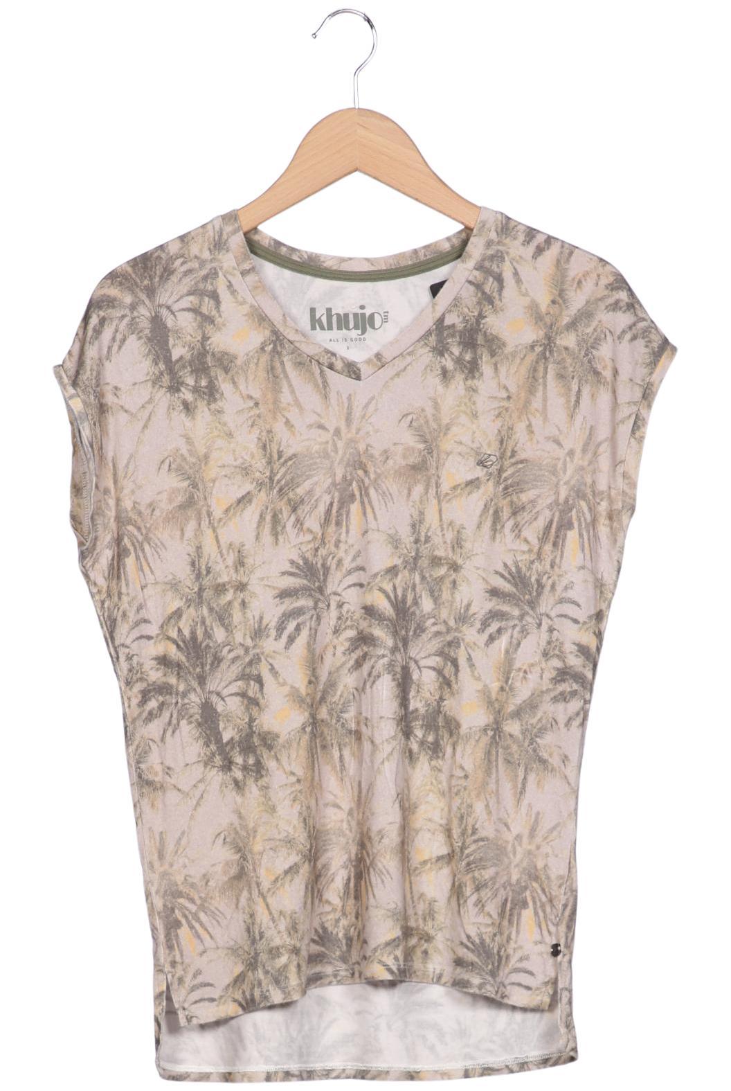 

Khujo Damen T-Shirt, beige, Gr. 36