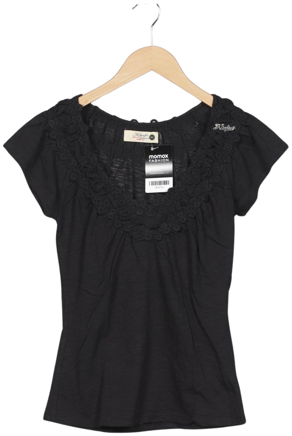 

Khujo Damen T-Shirt, schwarz, Gr. 36