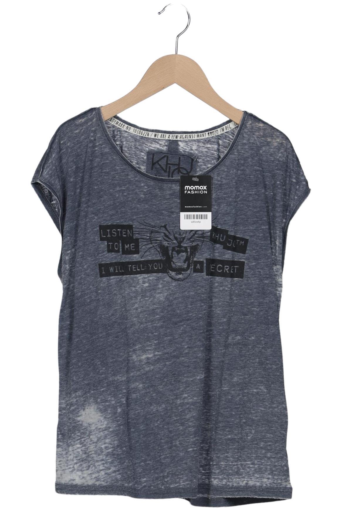 

Khujo Damen T-Shirt, marineblau, Gr. 38