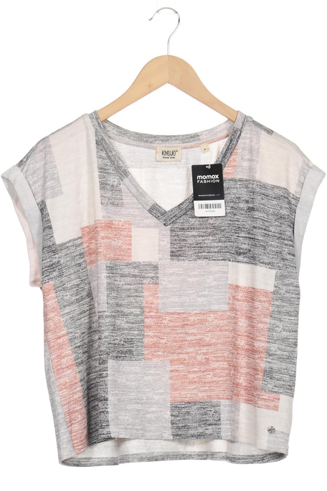 

Khujo Damen T-Shirt, grau, Gr. 38