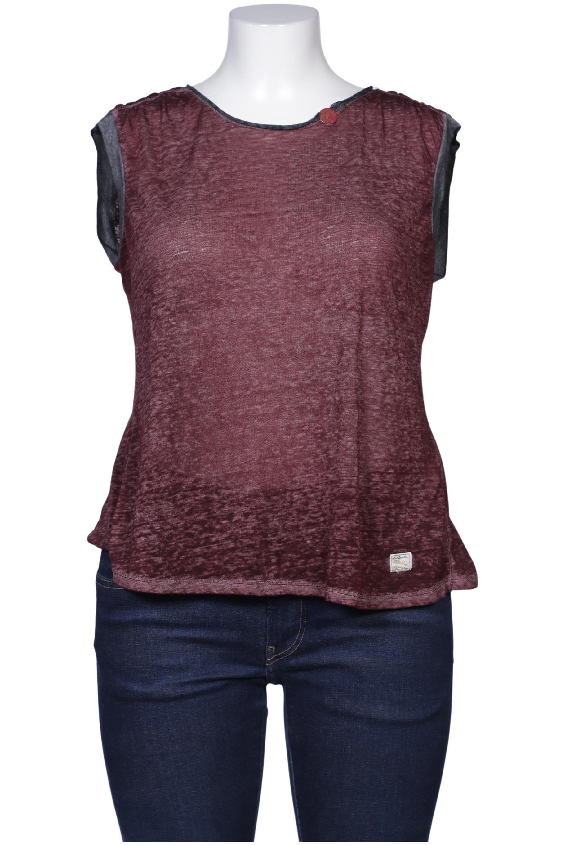 

Khujo Damen T-Shirt, bordeaux, Gr. 44